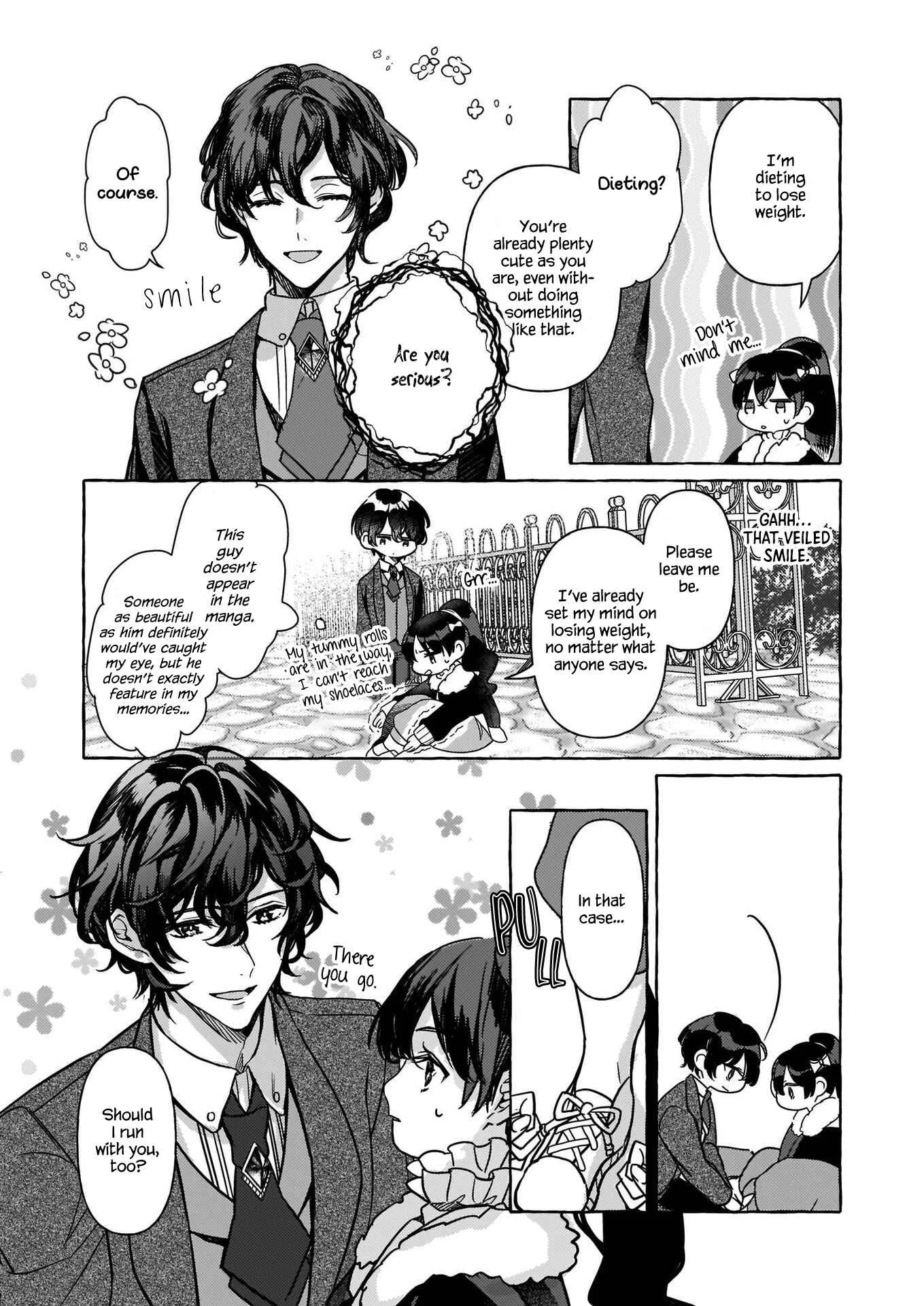 Tenseisaki ga Shoujo Manga no Shirobuta Reijou datta reBoooot! Chapter 1 - Page 14