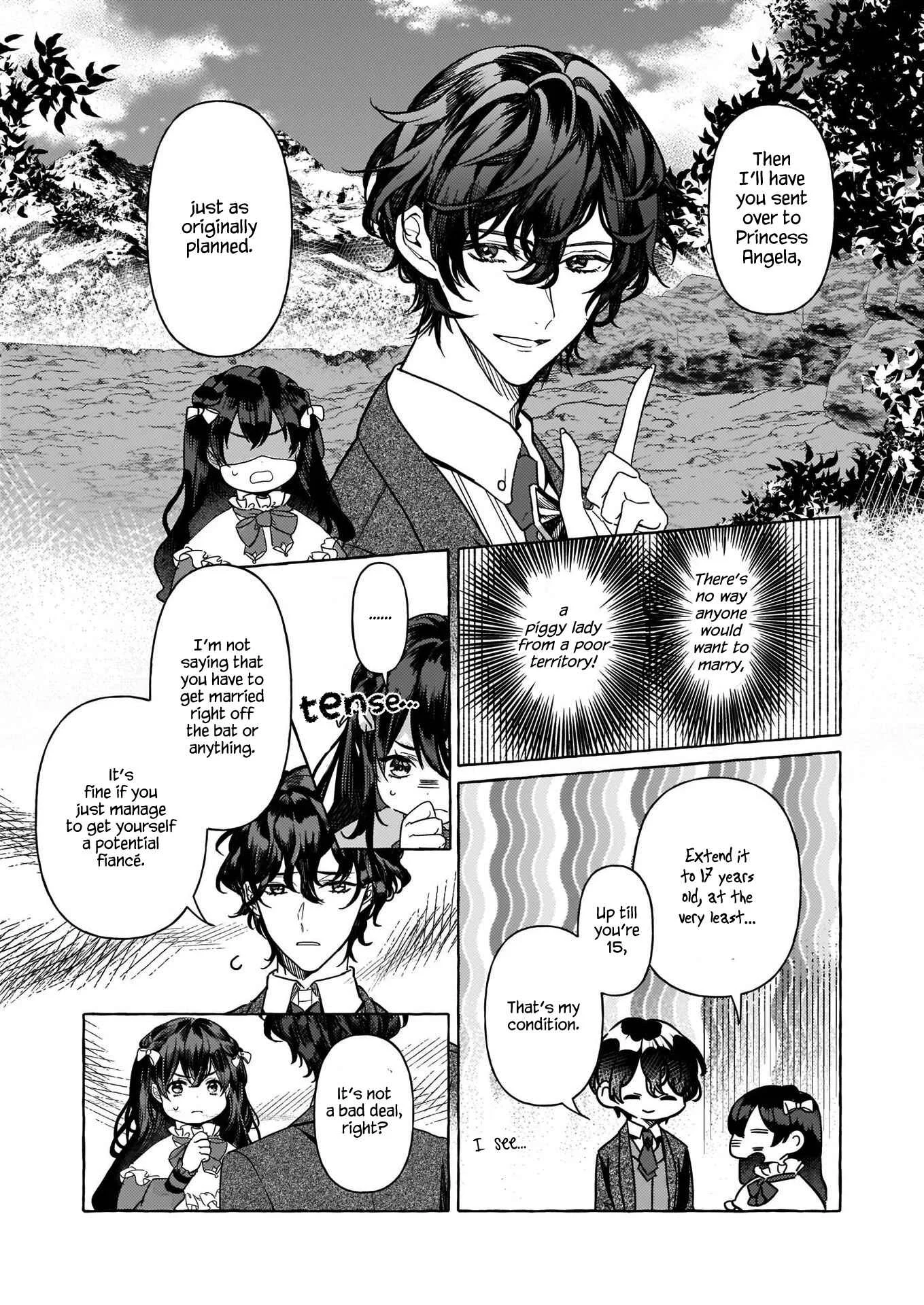 Tenseisaki ga Shoujo Manga no Shirobuta Reijou datta reBoooot! Chapter 1 - Page 40