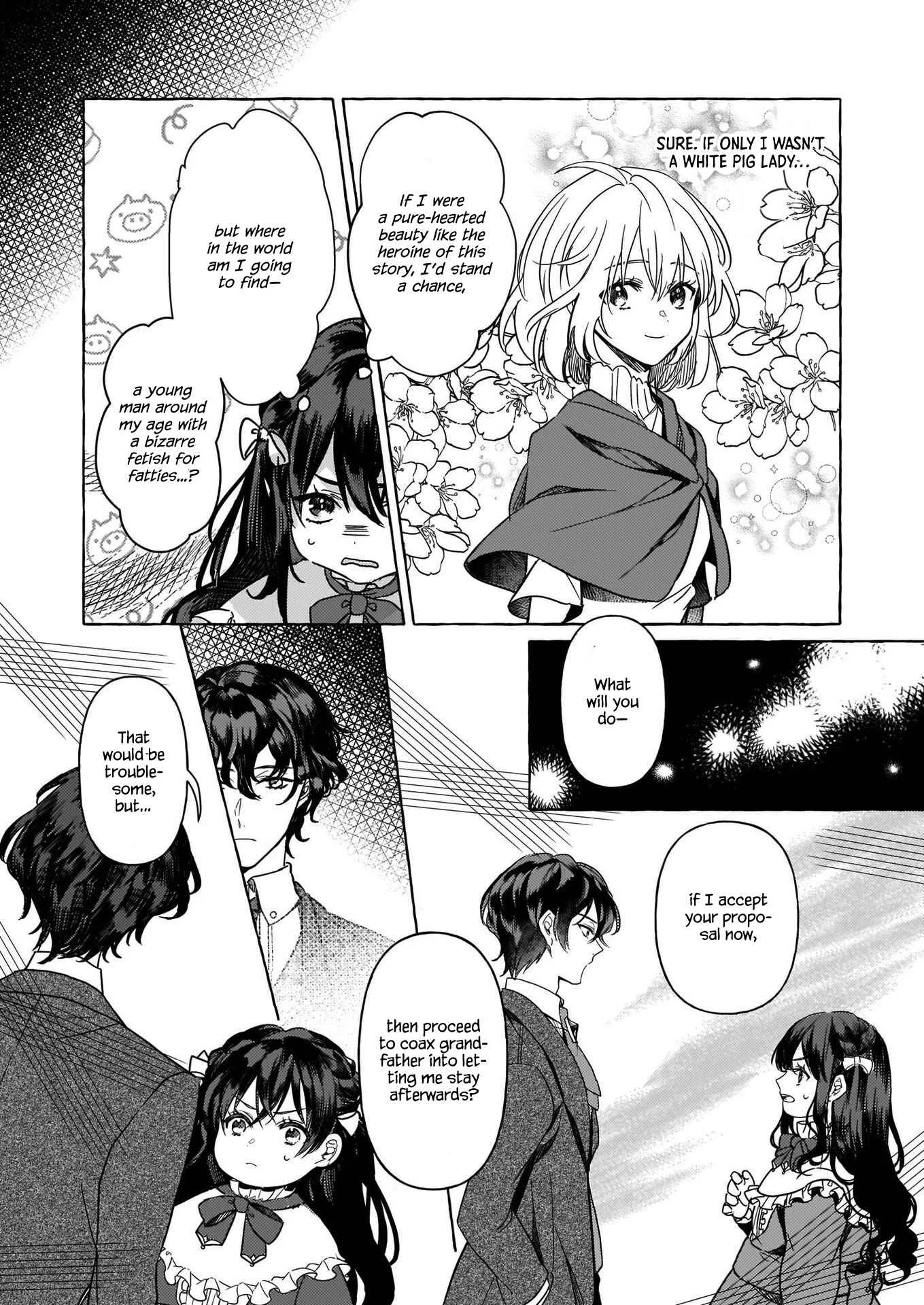 Tenseisaki ga Shoujo Manga no Shirobuta Reijou datta reBoooot! Chapter 1 - Page 41
