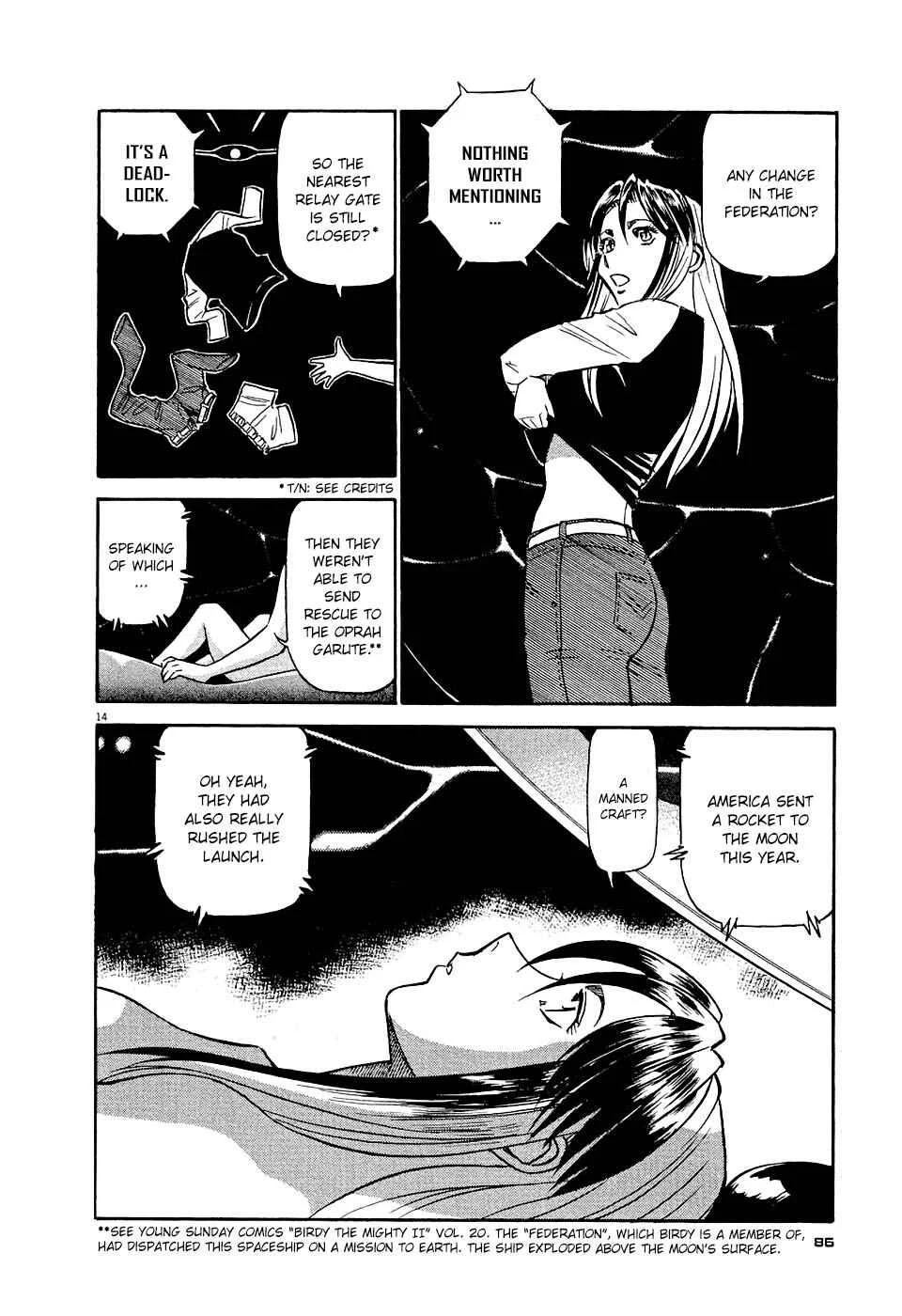 Tetsuwan Birdy Evolution Chapter 4: Wake Up #4 - Page 14