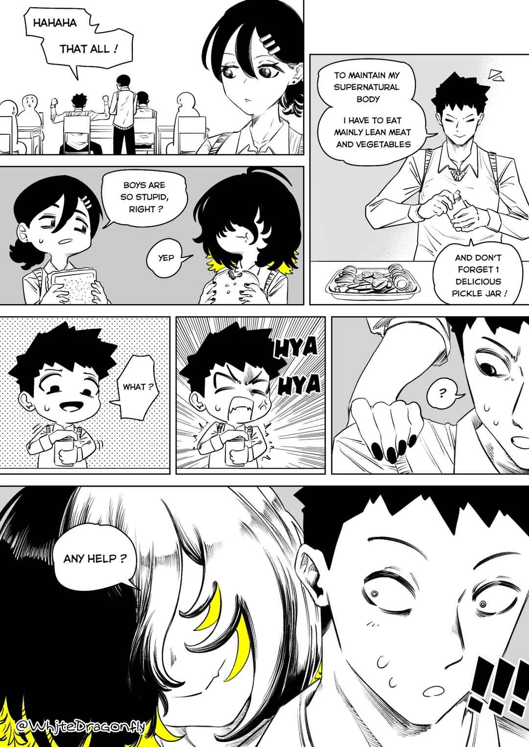 That One Classmate Makes Me Question My Own Masculinity Chapter 2: Test of strength - Page 2