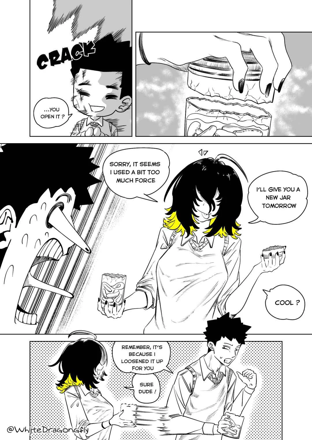 That One Classmate Makes Me Question My Own Masculinity Chapter 2: Test of strength - Page 4