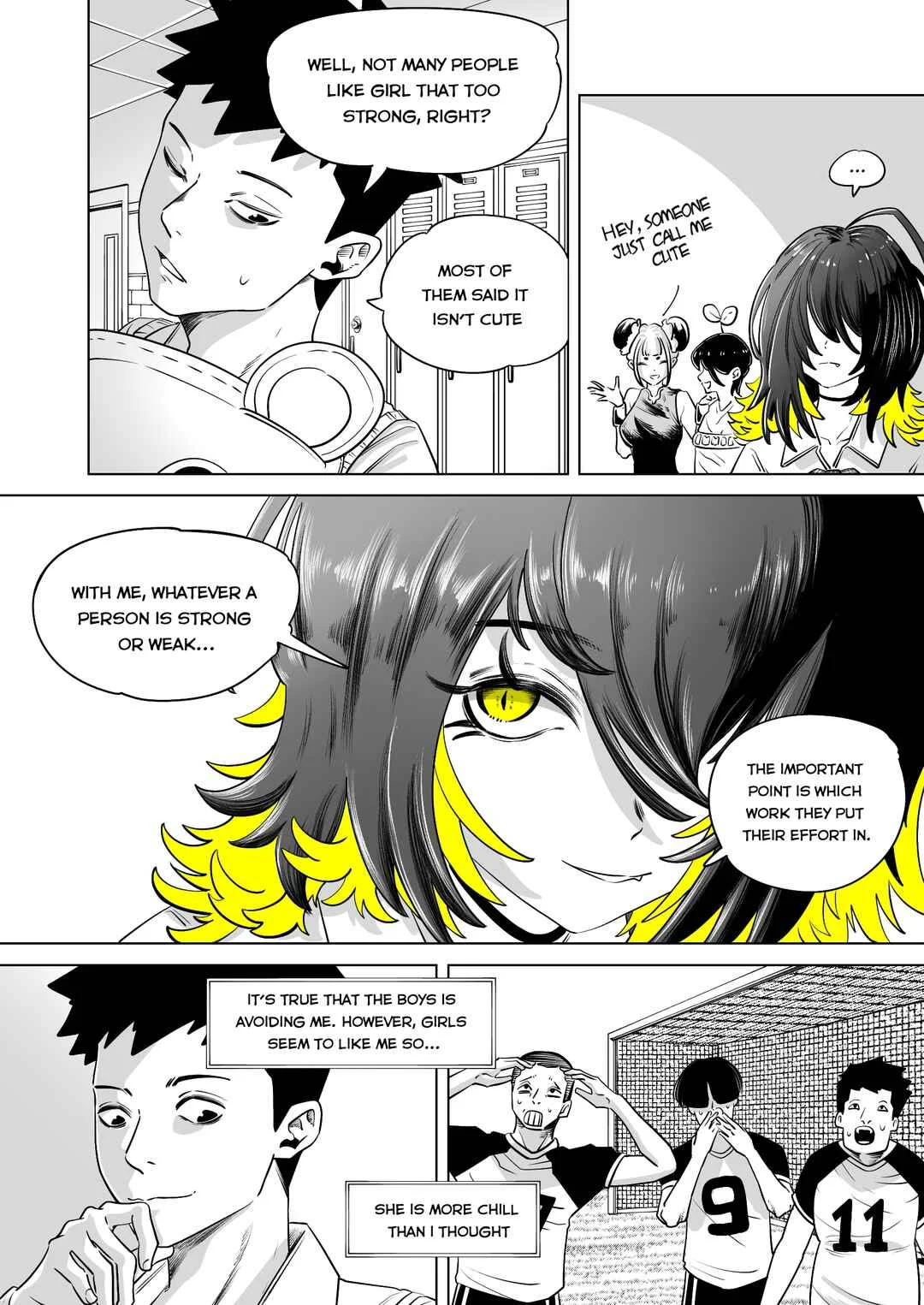 That One Classmate Makes Me Question My Own Masculinity Chapter 4: Everyone is strong - Page 2