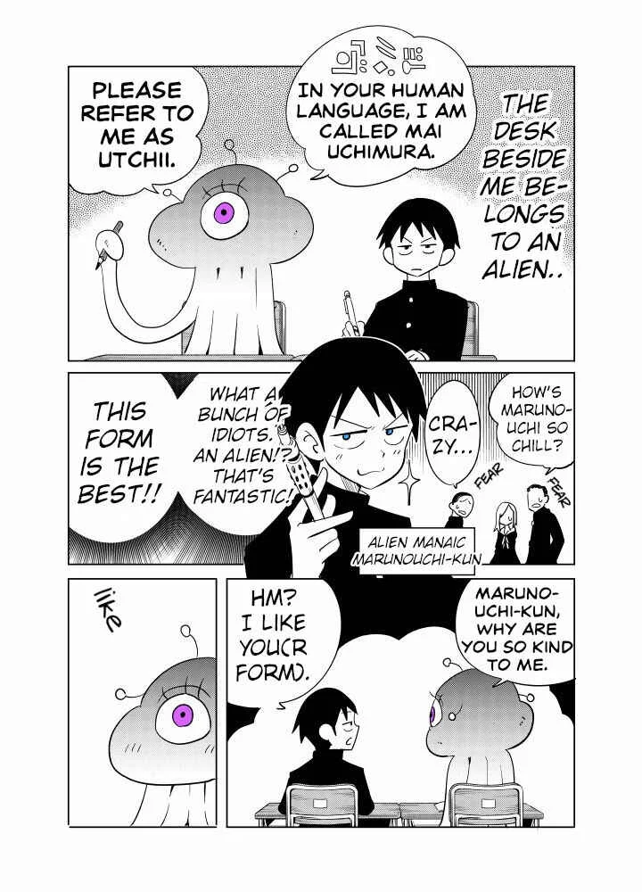 The Alien Next to Me Is Scary Chapter 1 - Page 1