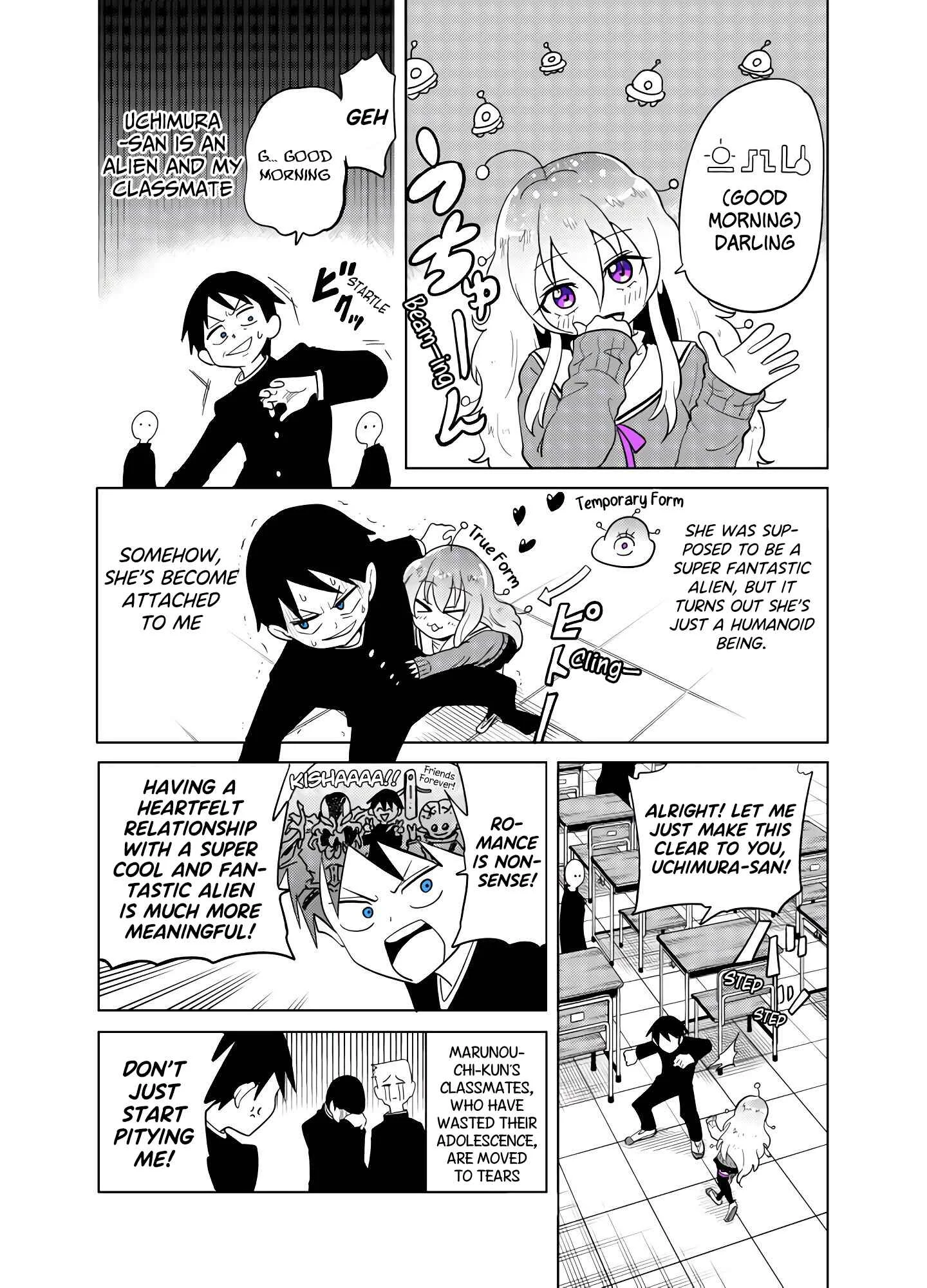 The Alien Next to Me Is Scary Chapter 2 - Page 1