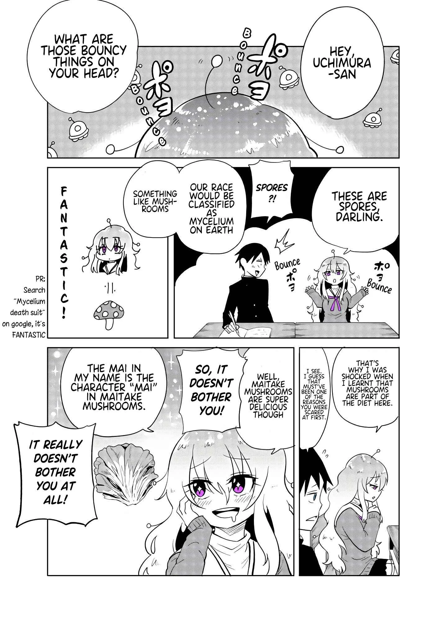 The Alien Next to Me Is Scary Chapter 3 - Page 1