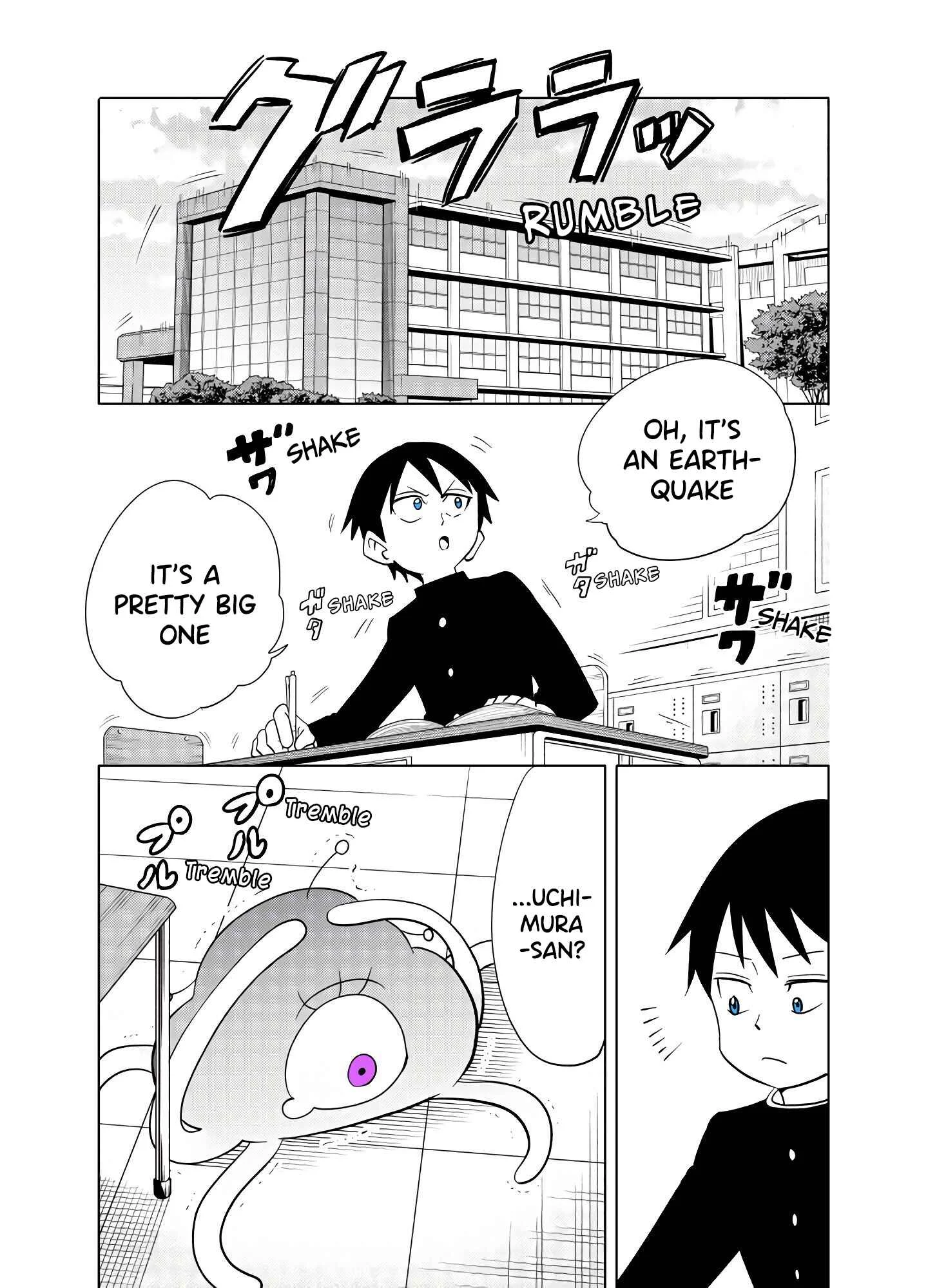 The Alien Next to Me Is Scary Chapter 4 - Page 1
