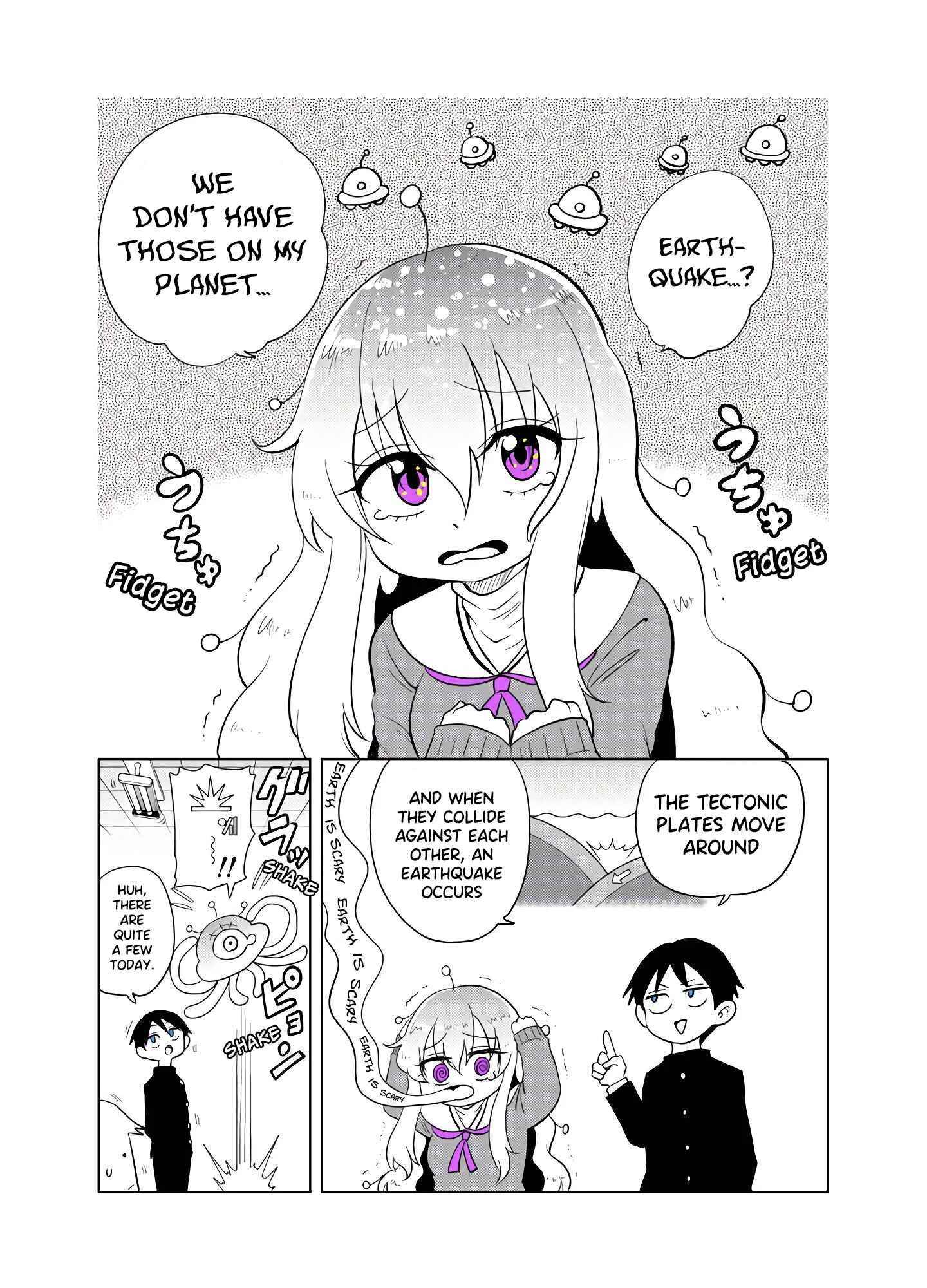 The Alien Next to Me Is Scary Chapter 4 - Page 2