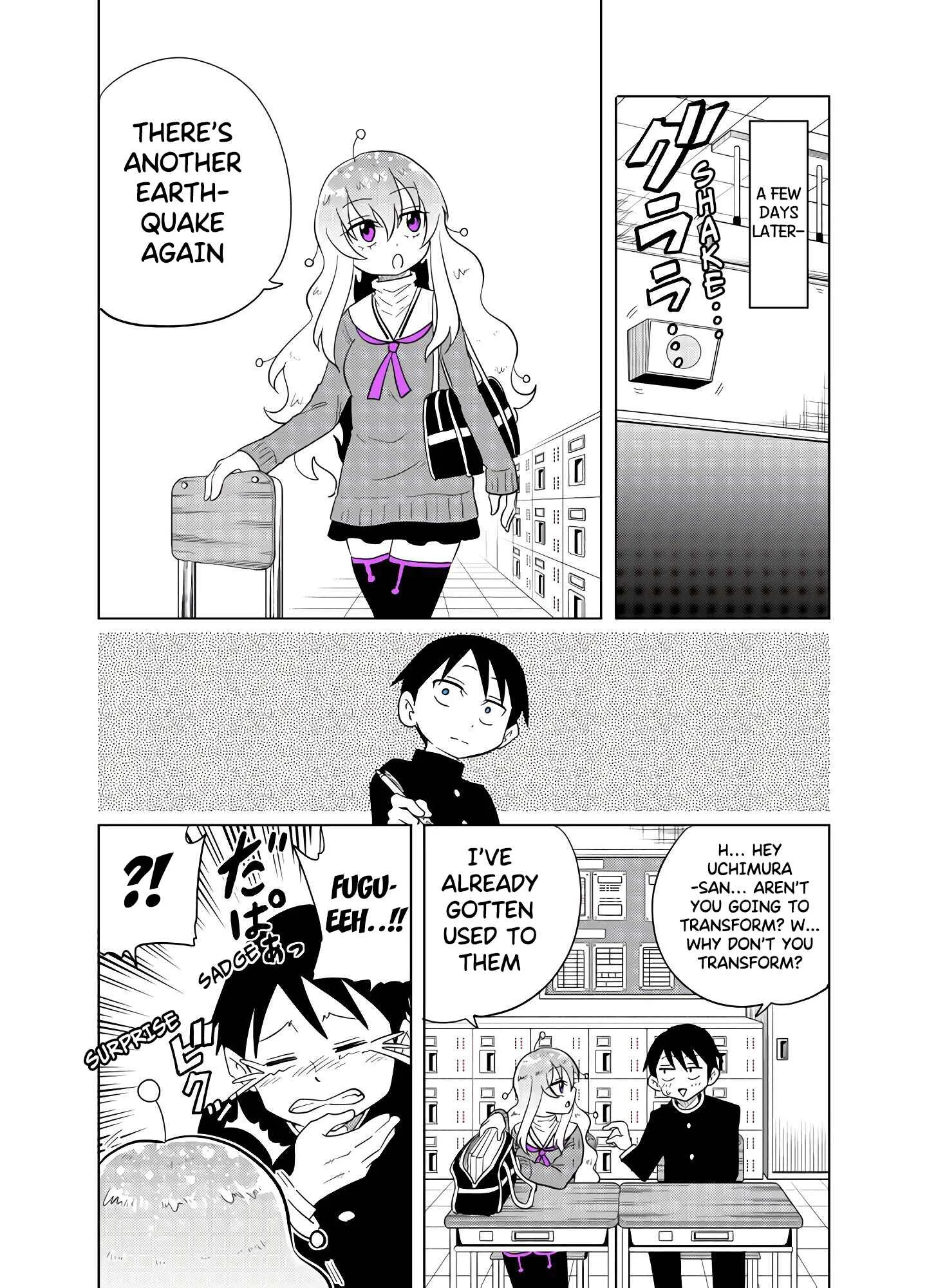 The Alien Next to Me Is Scary Chapter 4 - Page 4