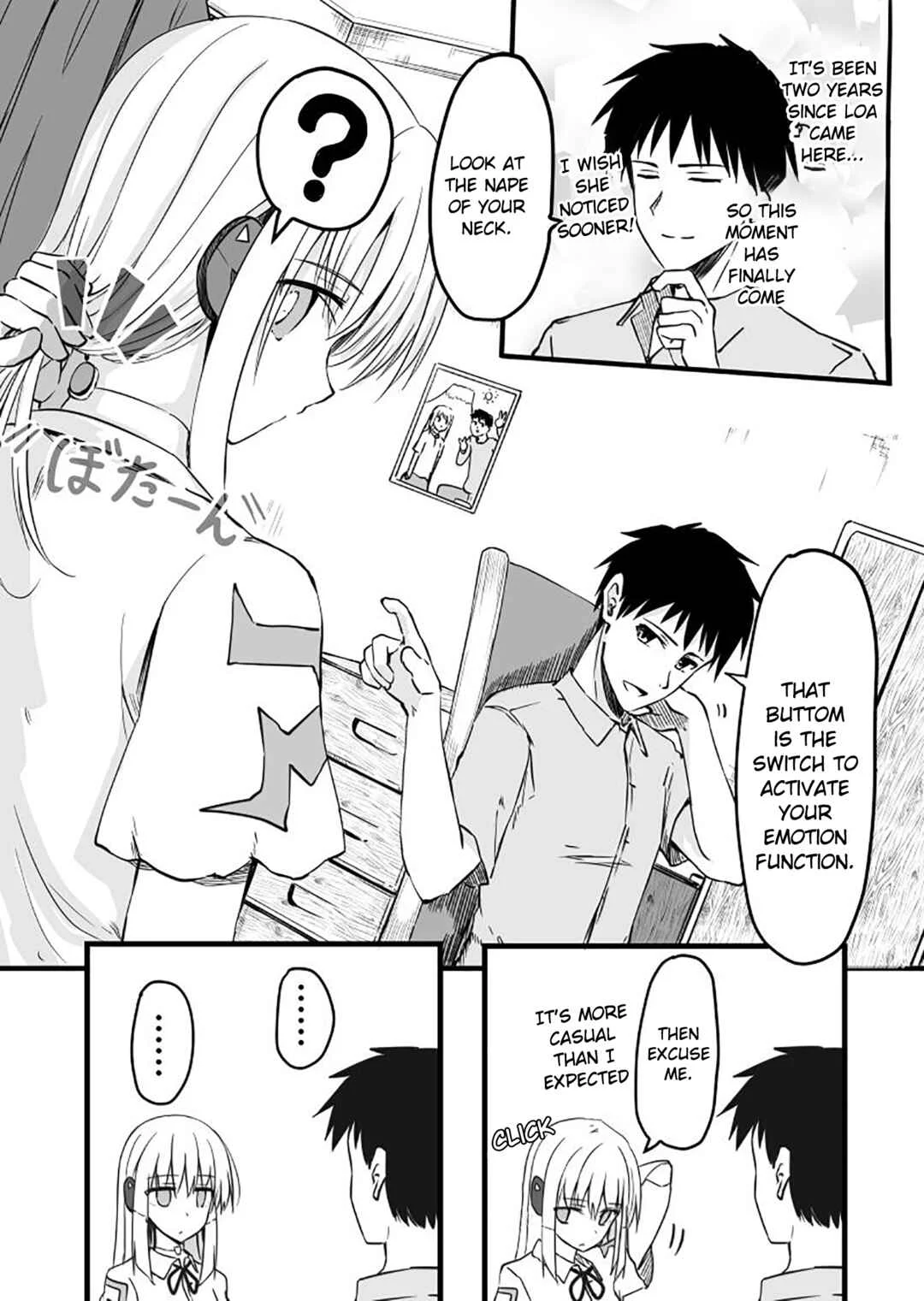 The Android Exploded When Receiving Emotions Chapter 1 - Page 2