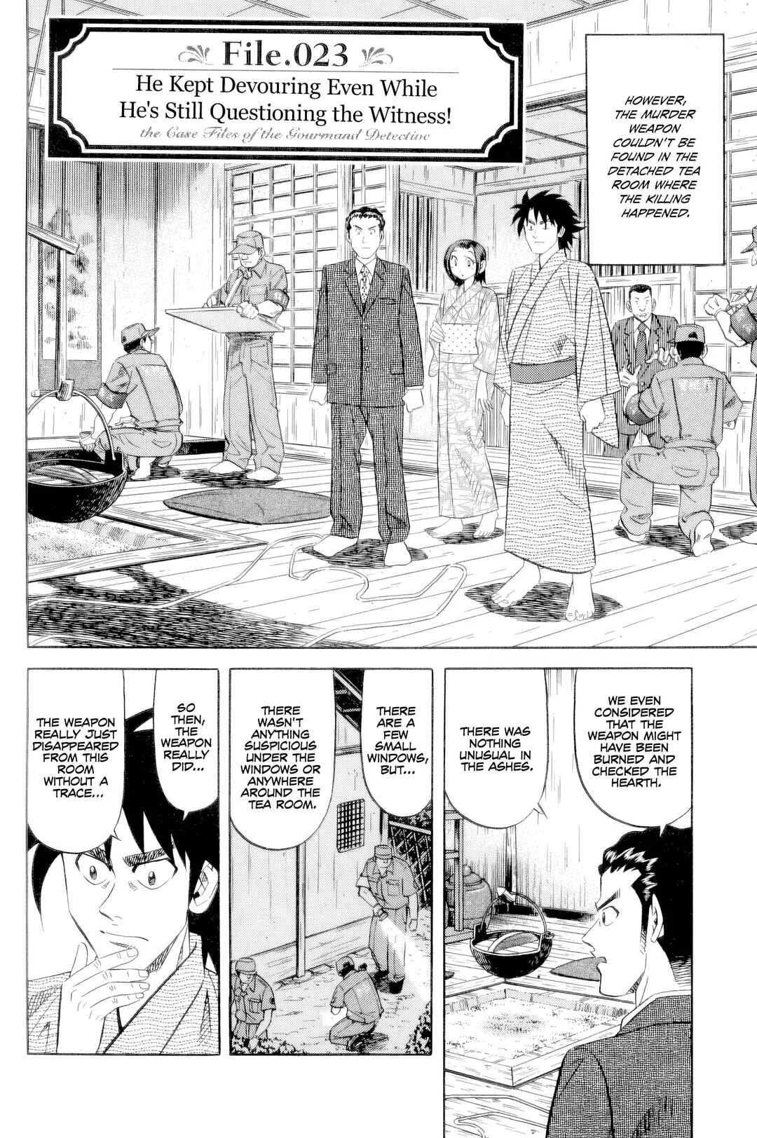The Case Files of the Gourmand Detective Chapter 23: He Kept Devouring Even While He's Still Questioning The Witness! - Page 2