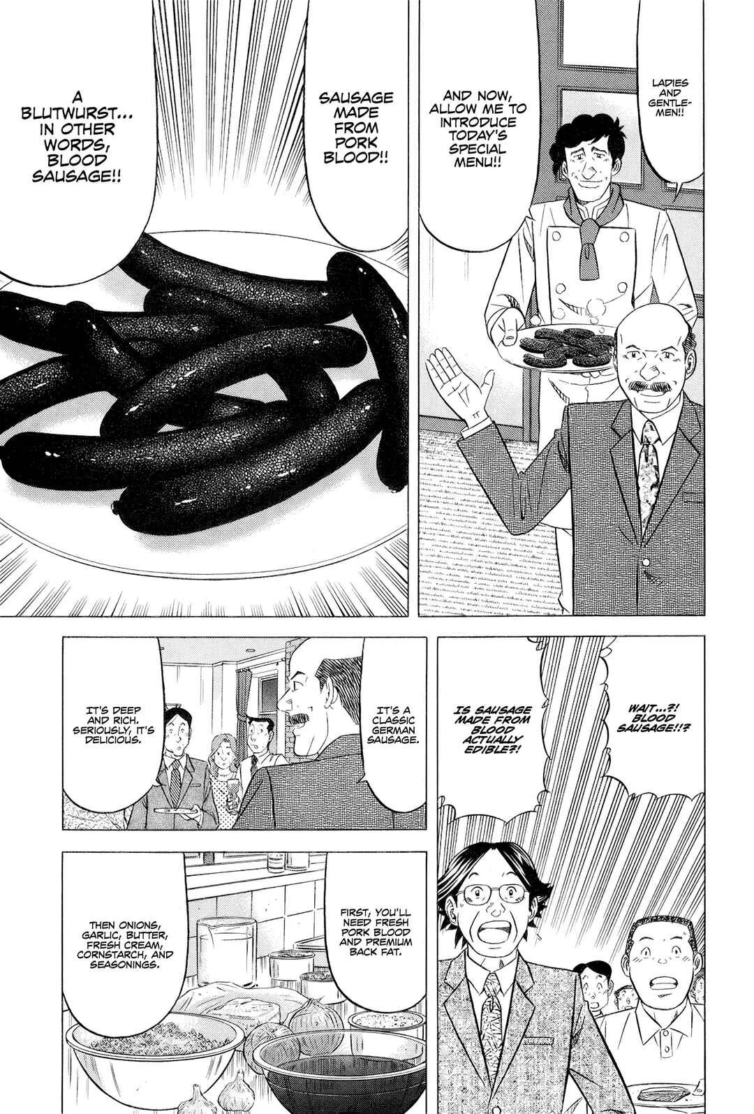 The Case Files of the Gourmand Detective Chapter 28: I'll Devour It All, Down to the Pig's Blood!! - Page 13