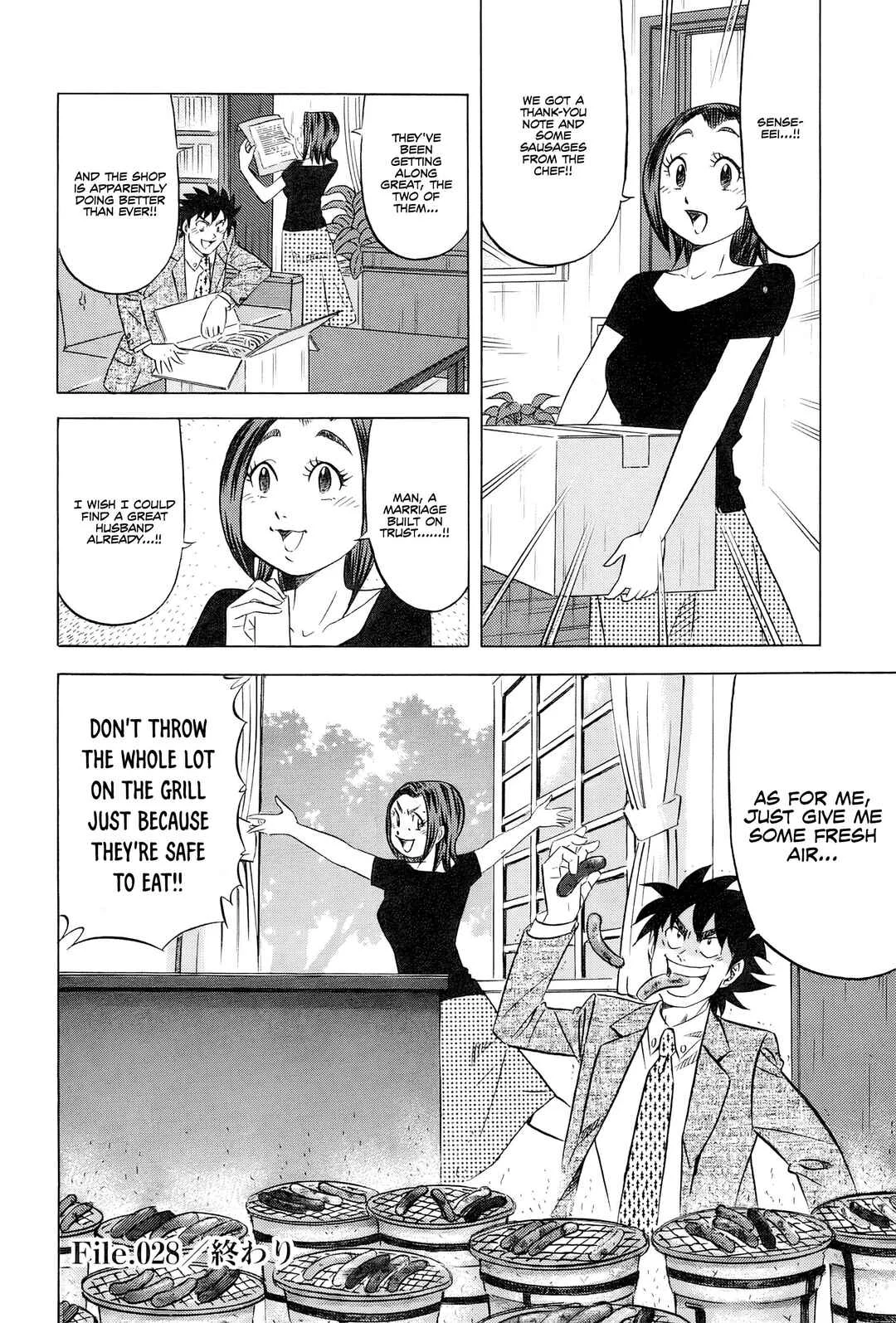 The Case Files of the Gourmand Detective Chapter 28: I'll Devour It All, Down to the Pig's Blood!! - Page 30