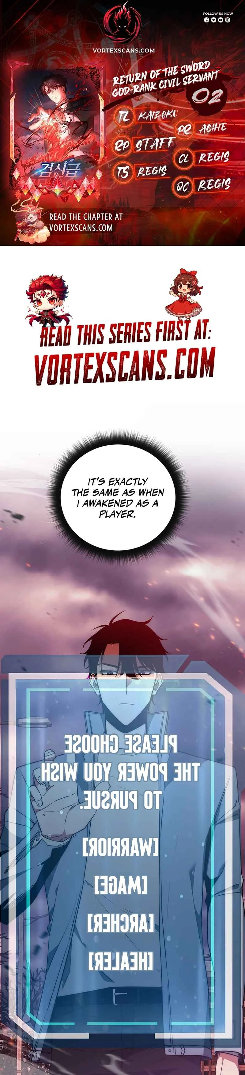 The Civil Servant of the Sword Returns Chapter 2 - Page 1