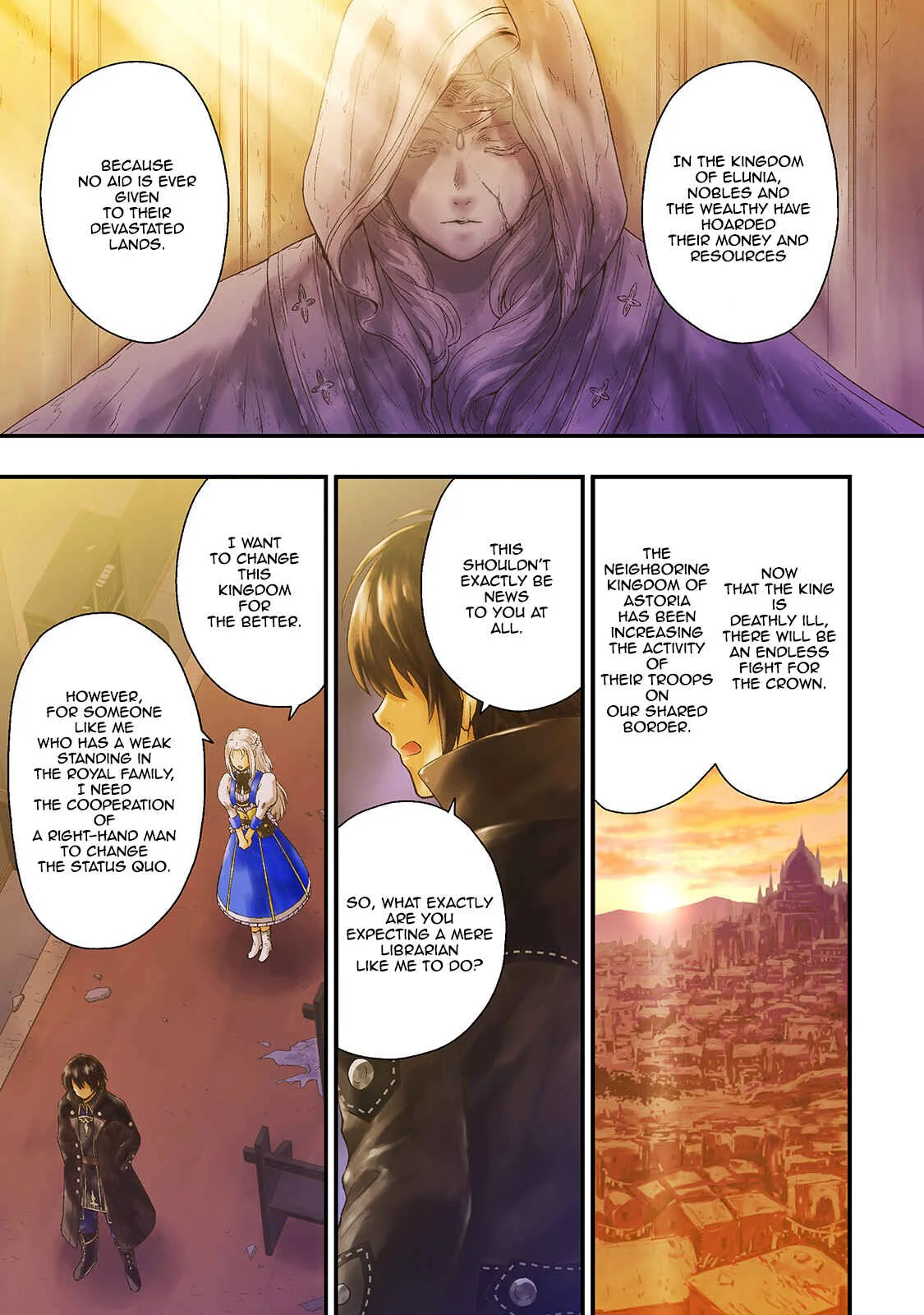 The Court Wizard in the Shadows Chapter 1: Salary Thief — Arrival to the Battleground of Flames. - Page 2
