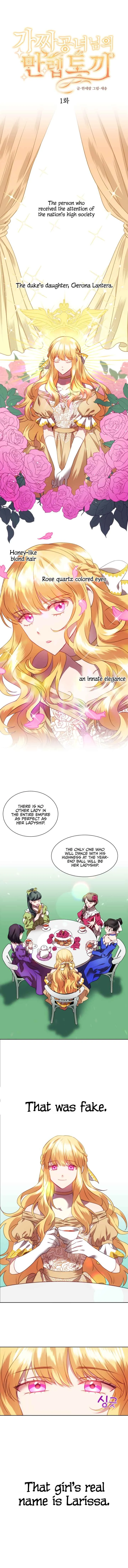 The Fake Lady and Her Rabbit Duke Chapter 1 - Page 1