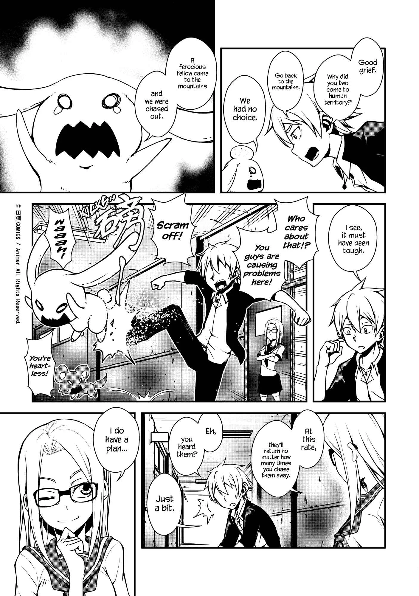 The Girl With Horns Chapter 1: The Demon Girl Has Arrived! - Page 9