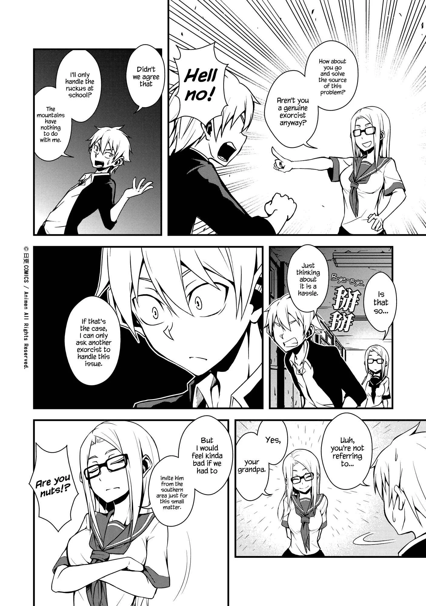 The Girl With Horns Chapter 1: The Demon Girl Has Arrived! - Page 10