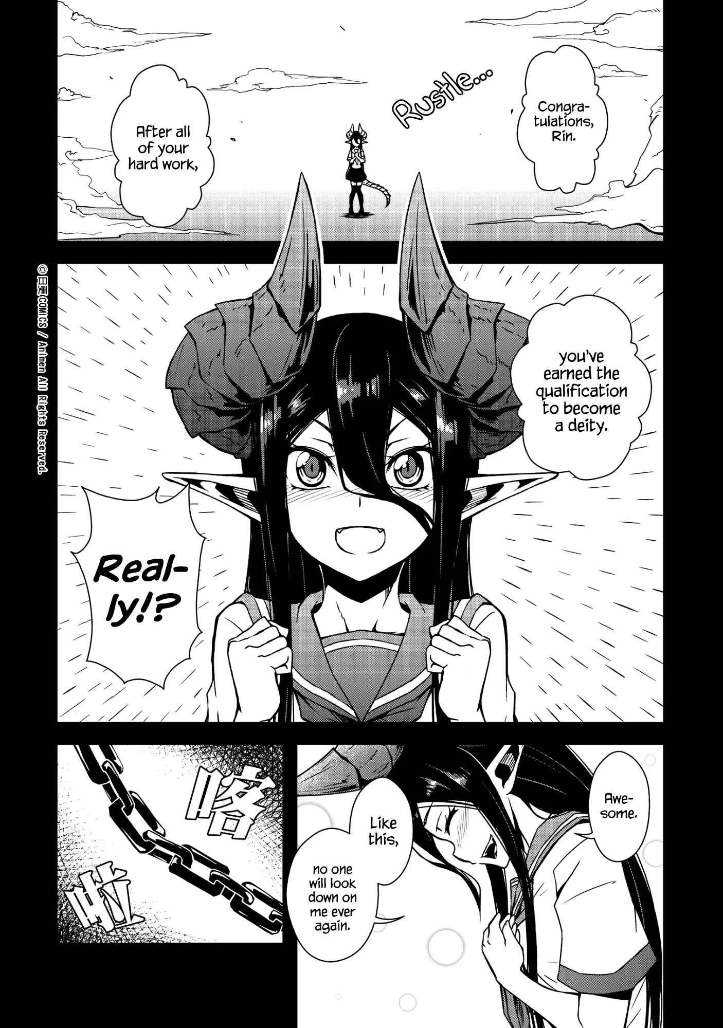 The Girl With Horns Chapter 2: Cat and Mouse - Page 1