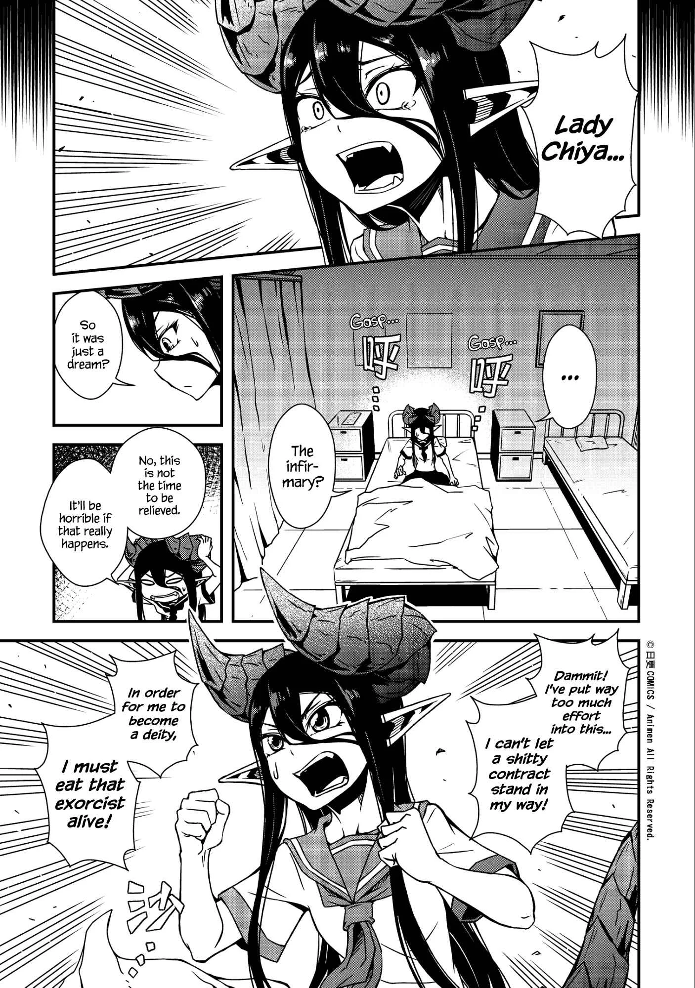 The Girl With Horns Chapter 2: Cat and Mouse - Page 3