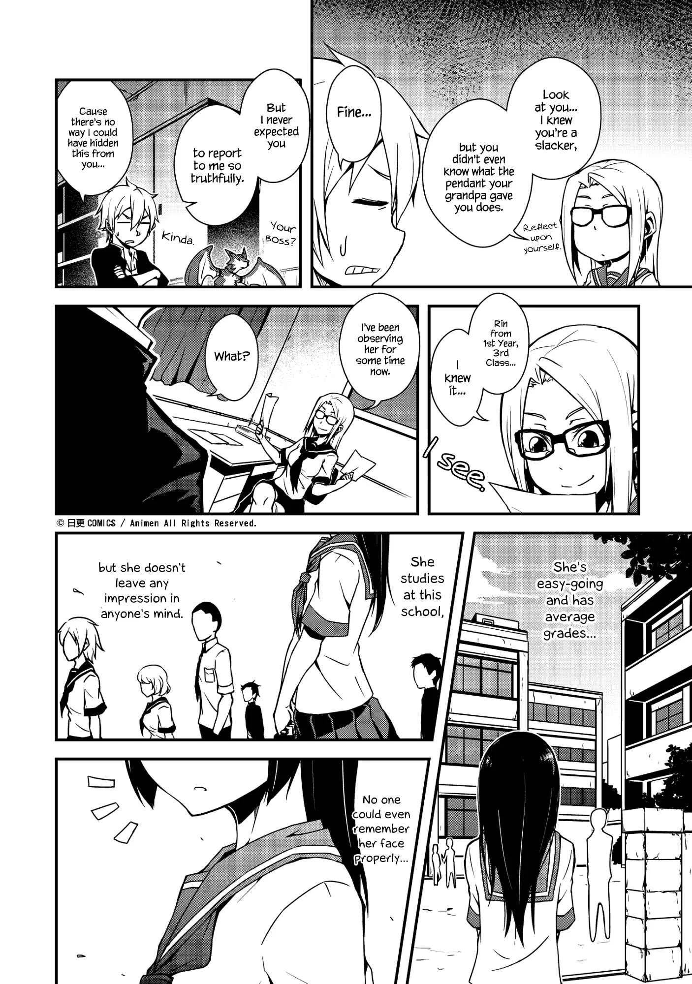 The Girl With Horns Chapter 2: Cat and Mouse - Page 6
