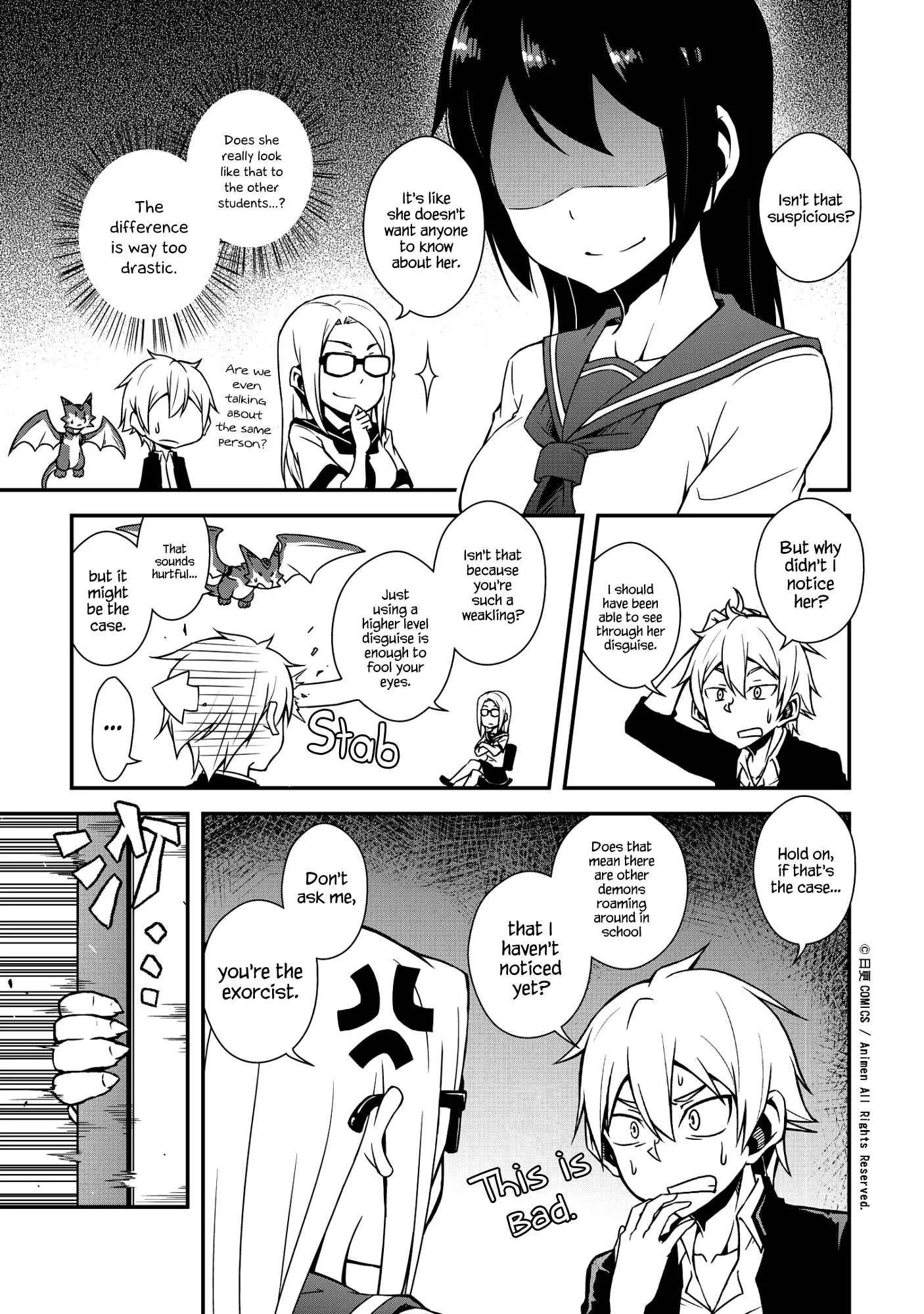 The Girl With Horns Chapter 2: Cat and Mouse - Page 7