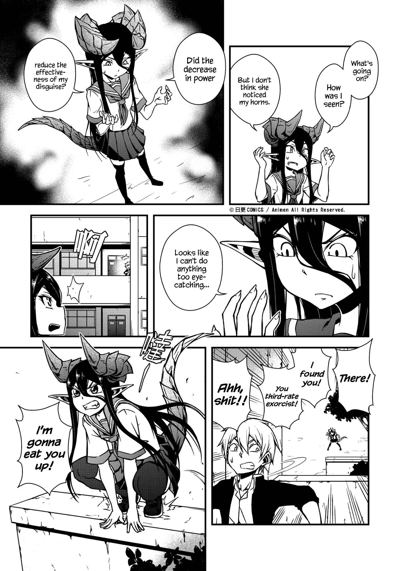 The Girl With Horns Chapter 2: Cat and Mouse - Page 13