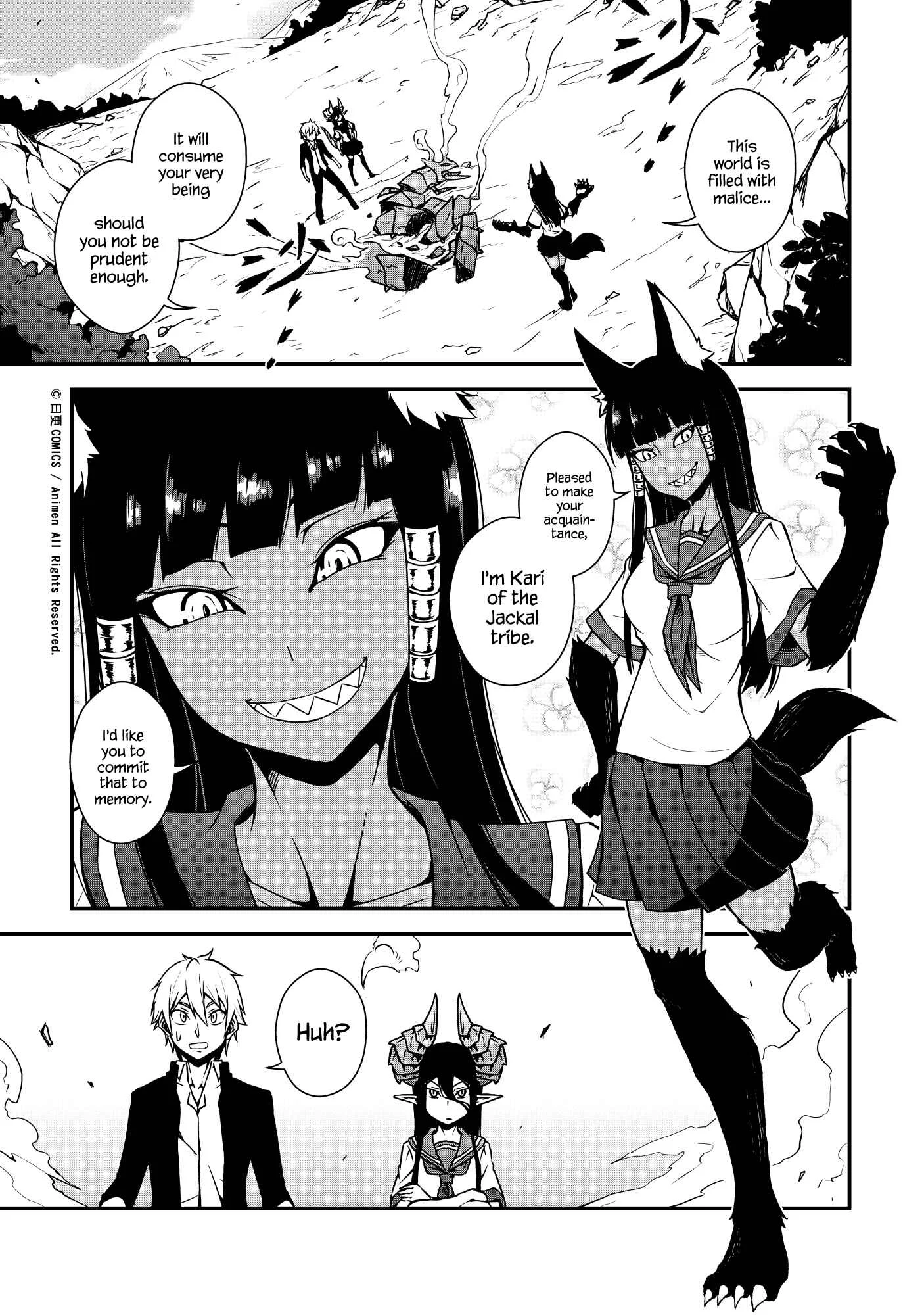 The Girl With Horns Chapter 3: The Black Smile - Page 5