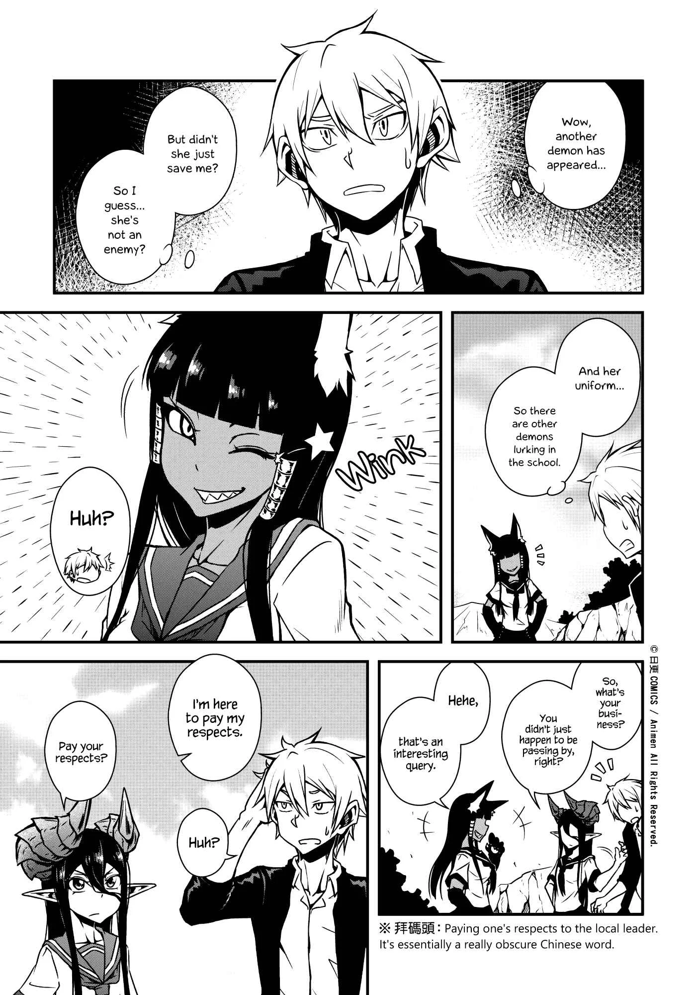 The Girl With Horns Chapter 3: The Black Smile - Page 7