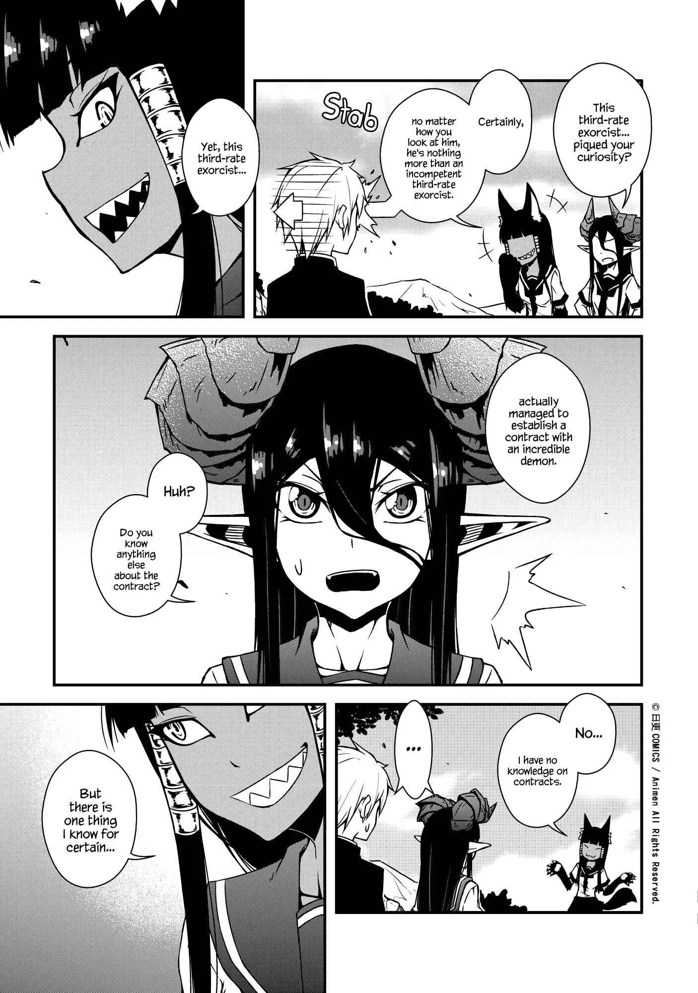 The Girl With Horns Chapter 3: The Black Smile - Page 9