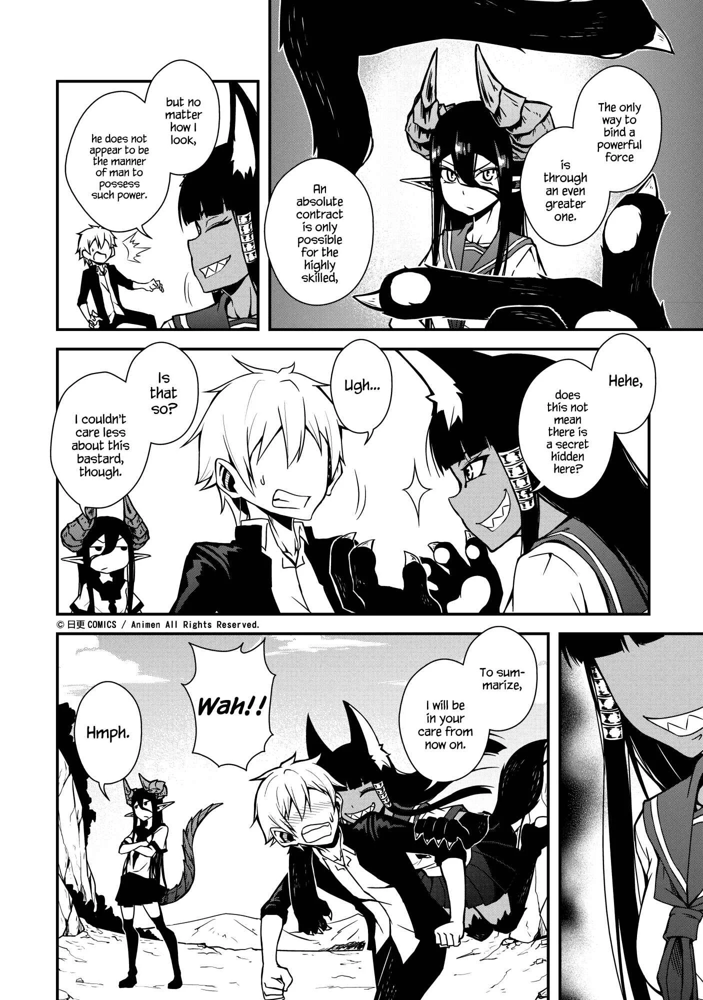 The Girl With Horns Chapter 3: The Black Smile - Page 10