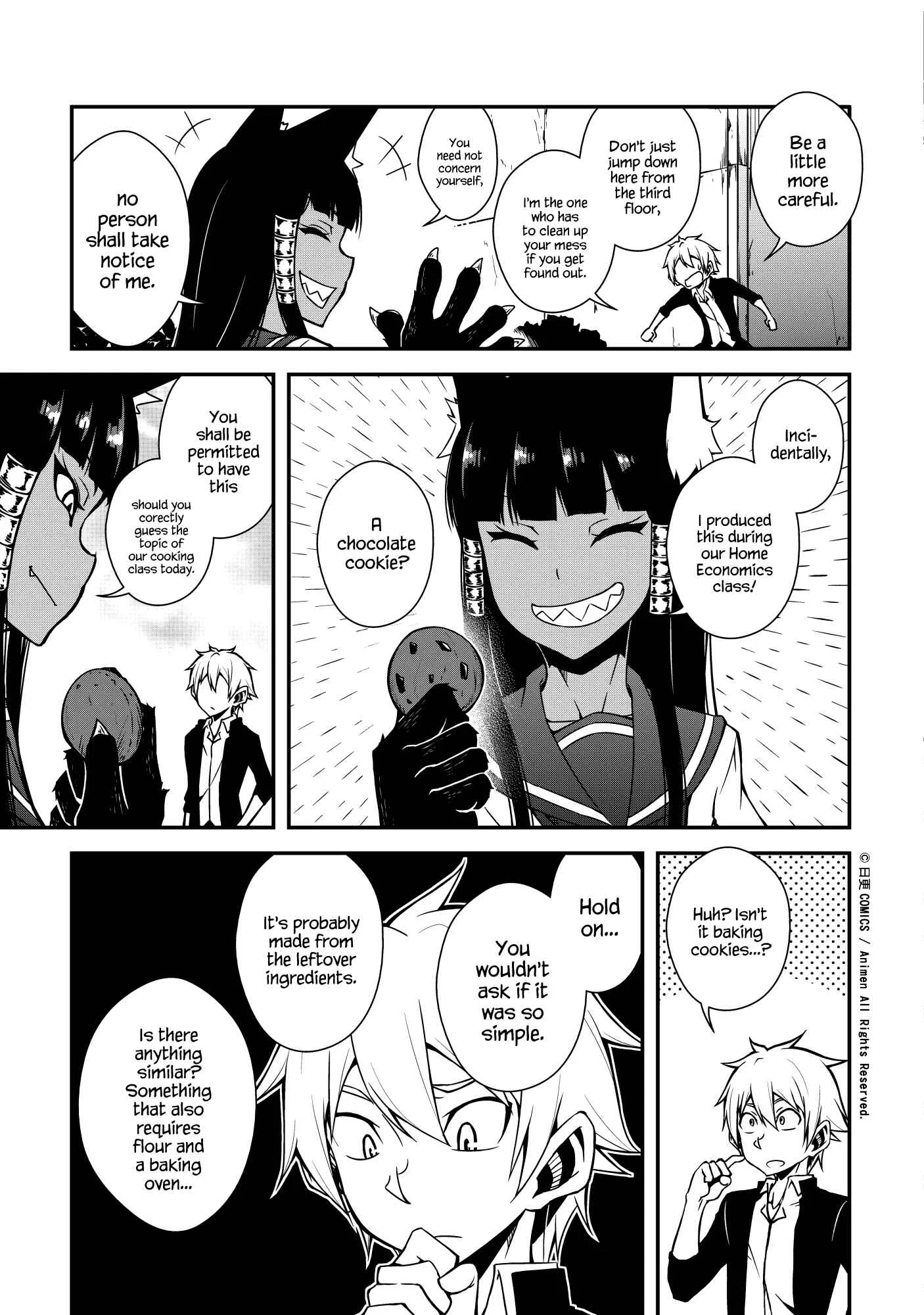 The Girl With Horns Chapter 3: The Black Smile - Page 13