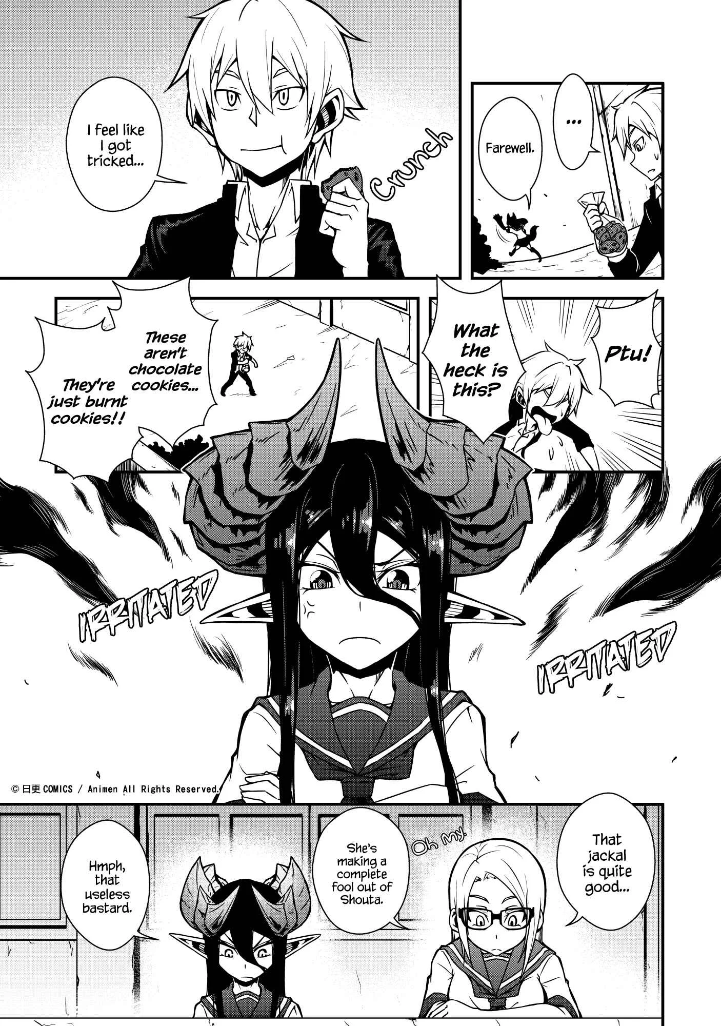 The Girl With Horns Chapter 3: The Black Smile - Page 15