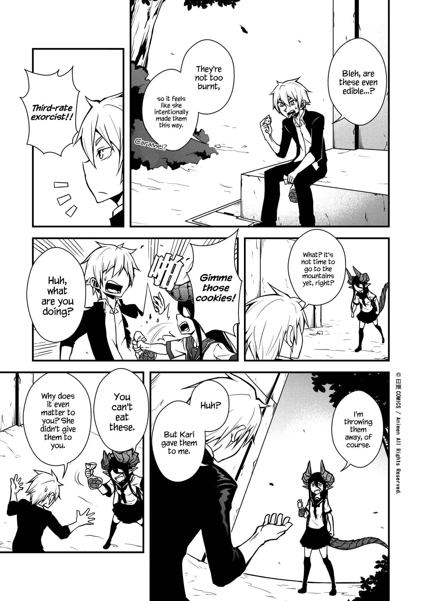 The Girl With Horns Chapter 3: The Black Smile - Page 17