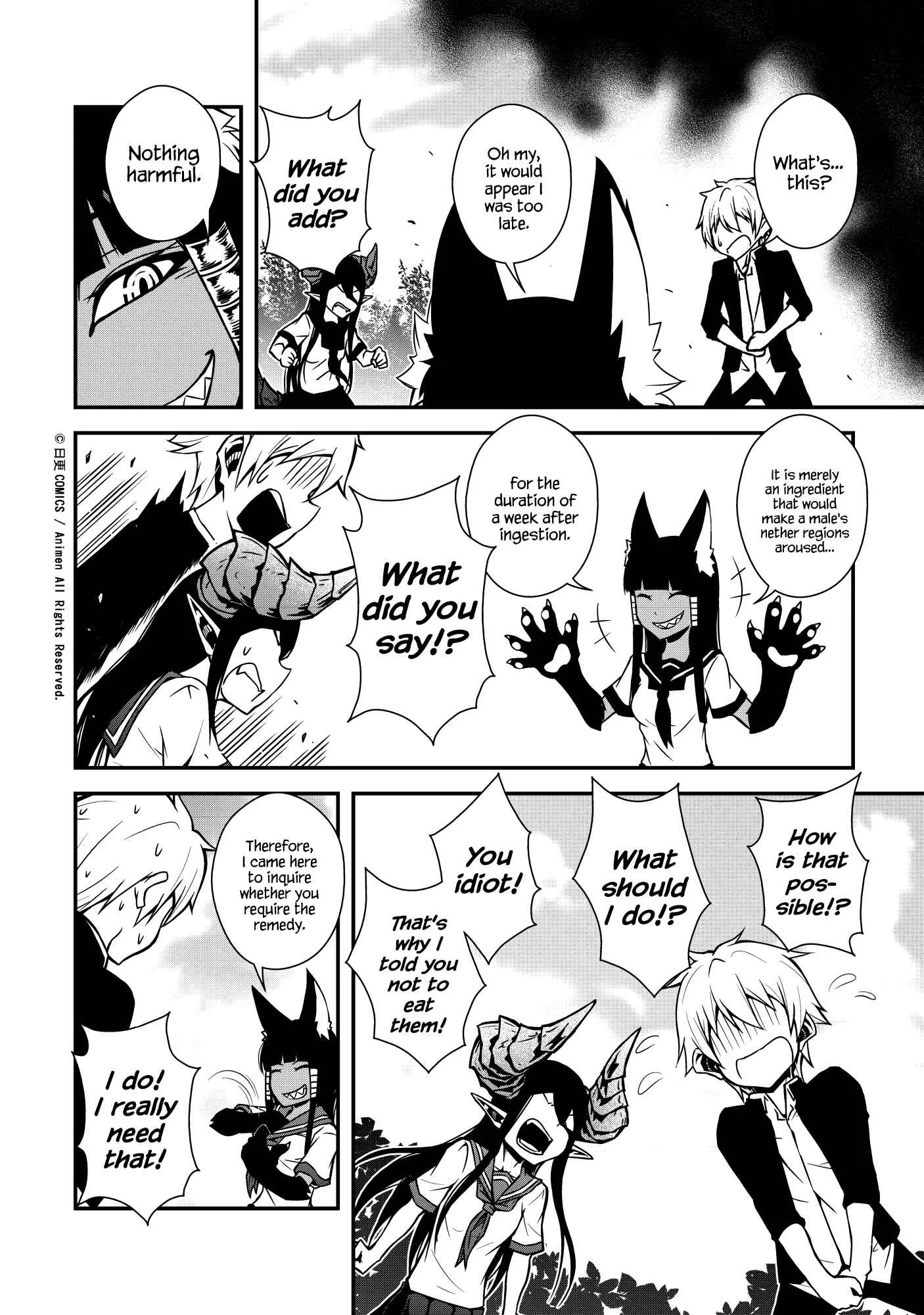 The Girl With Horns Chapter 3: The Black Smile - Page 20