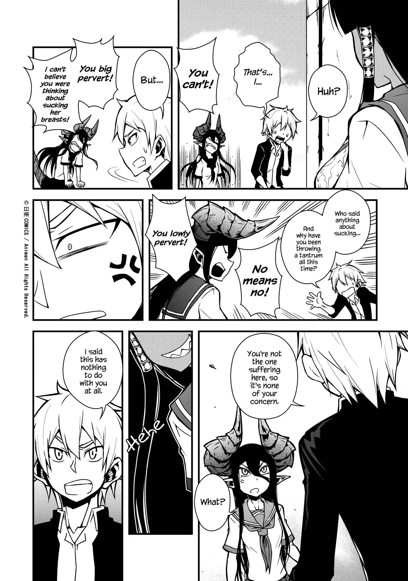 The Girl With Horns Chapter 3: The Black Smile - Page 22