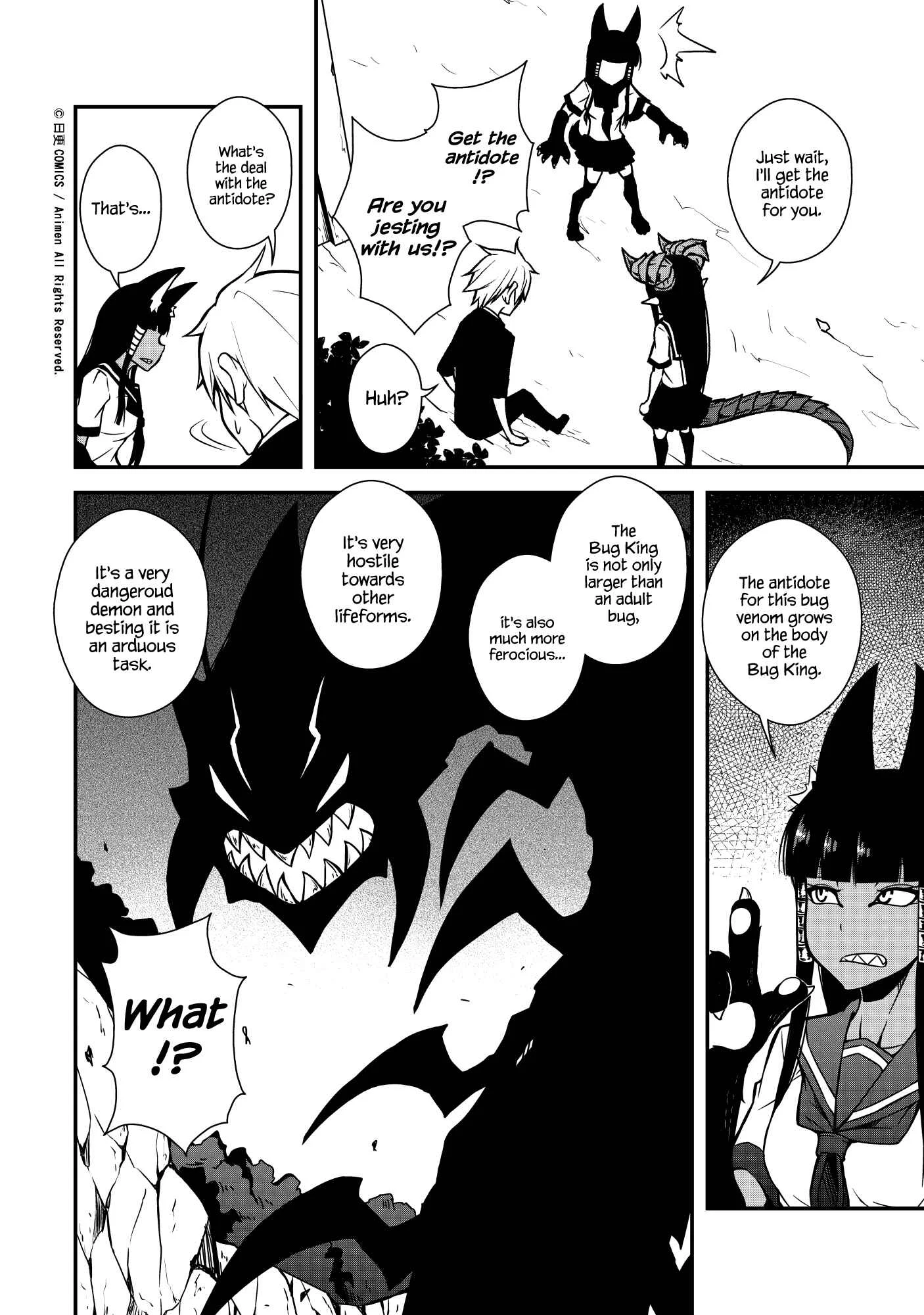 The Girl With Horns Chapter 3: The Black Smile - Page 28