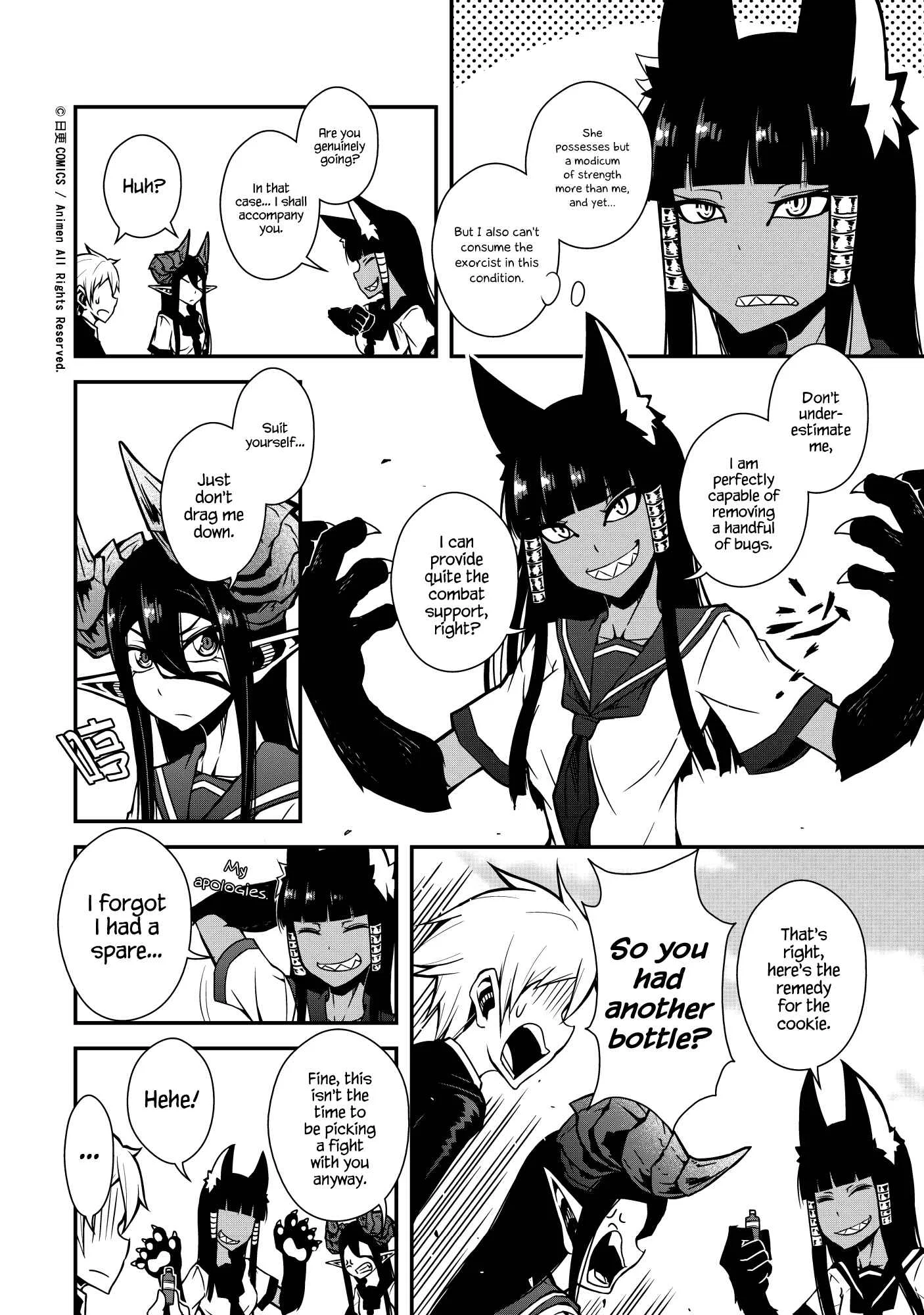 The Girl With Horns Chapter 3: The Black Smile - Page 30