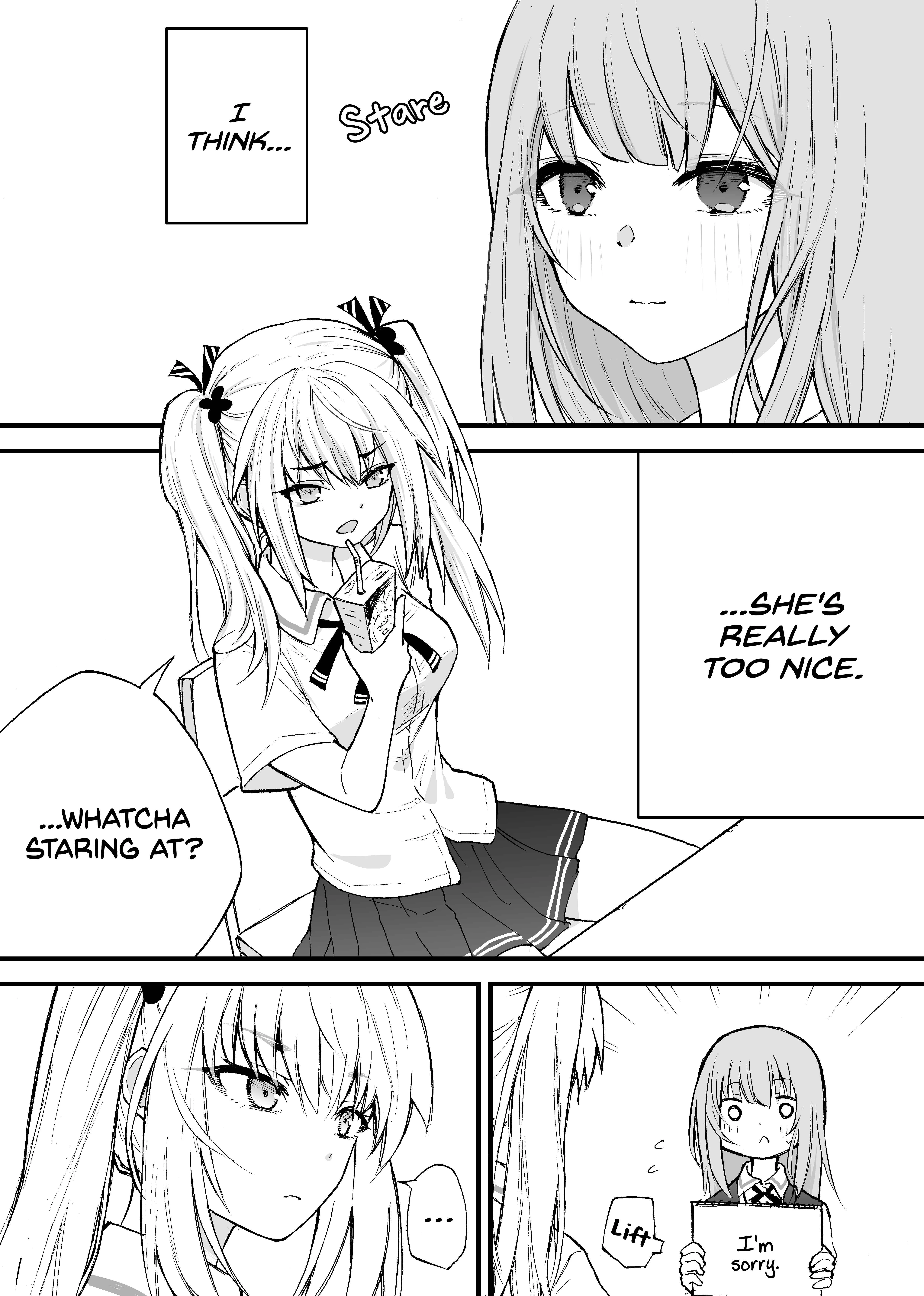 The Mute Girl and Her New Friend (Webcomic) Chapter 1 - Page 1