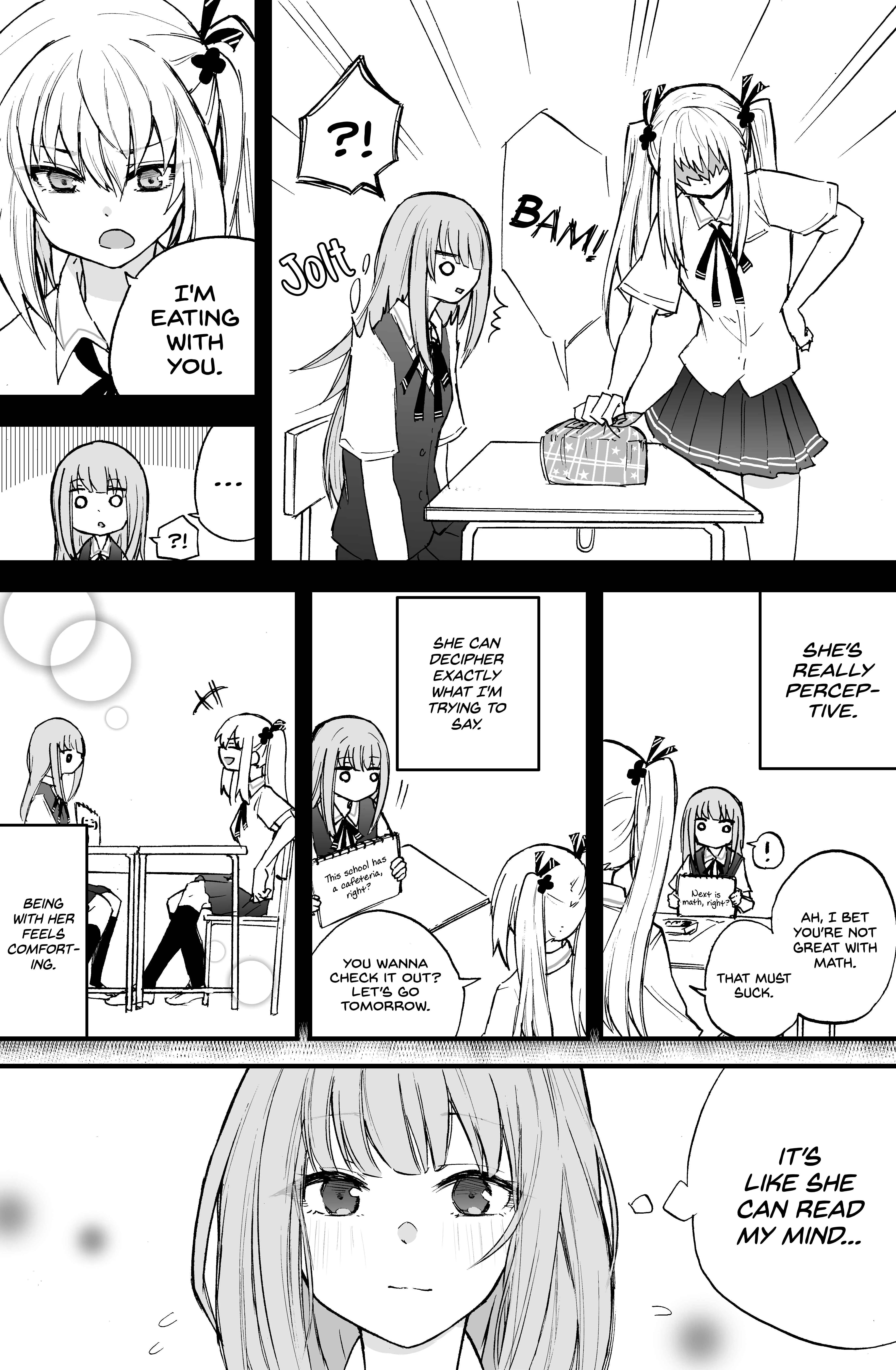The Mute Girl and Her New Friend (Webcomic) Chapter 1 - Page 3