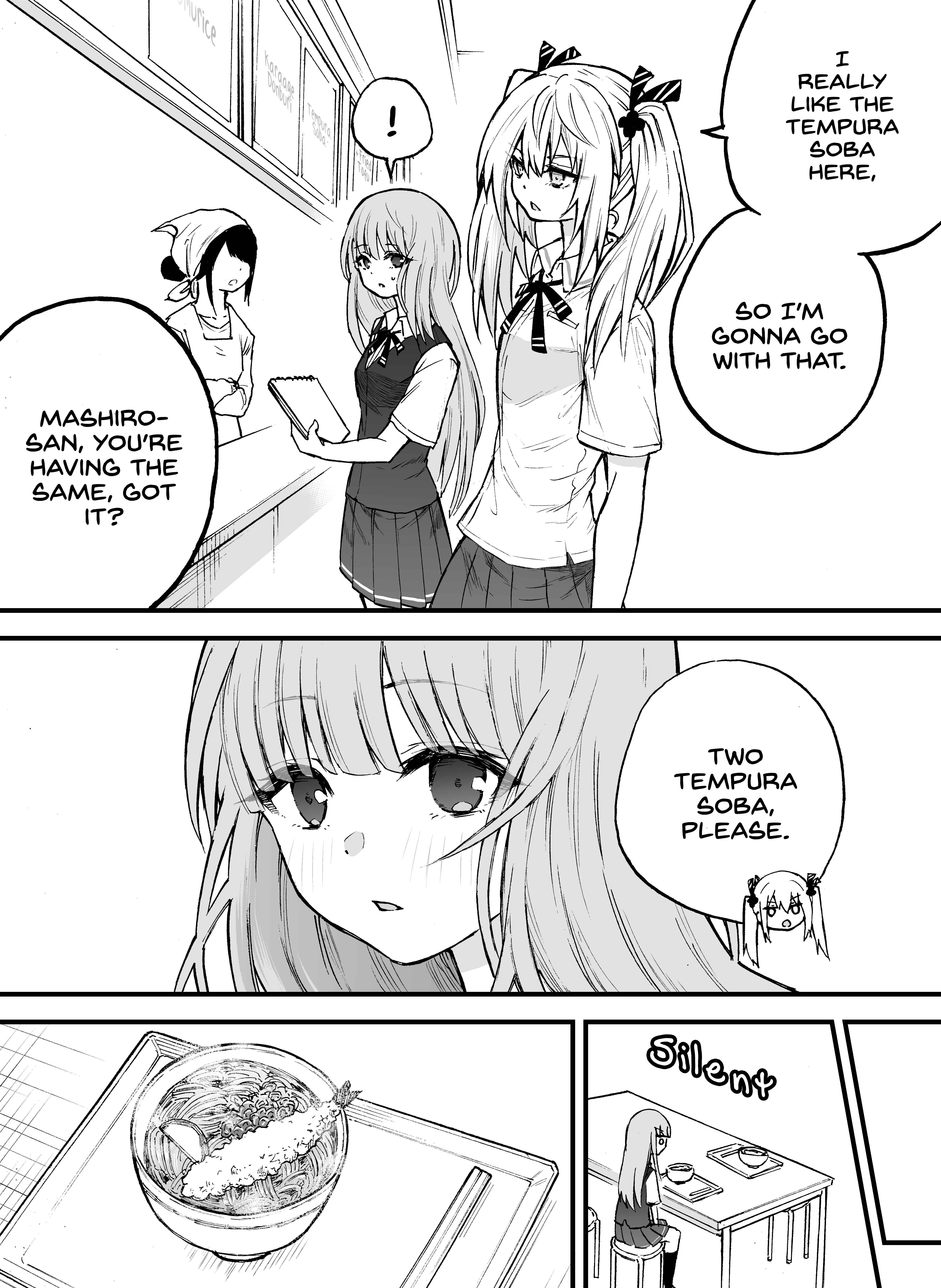 The Mute Girl and Her New Friend (Webcomic) Chapter 3: Cafeteria - Page 3