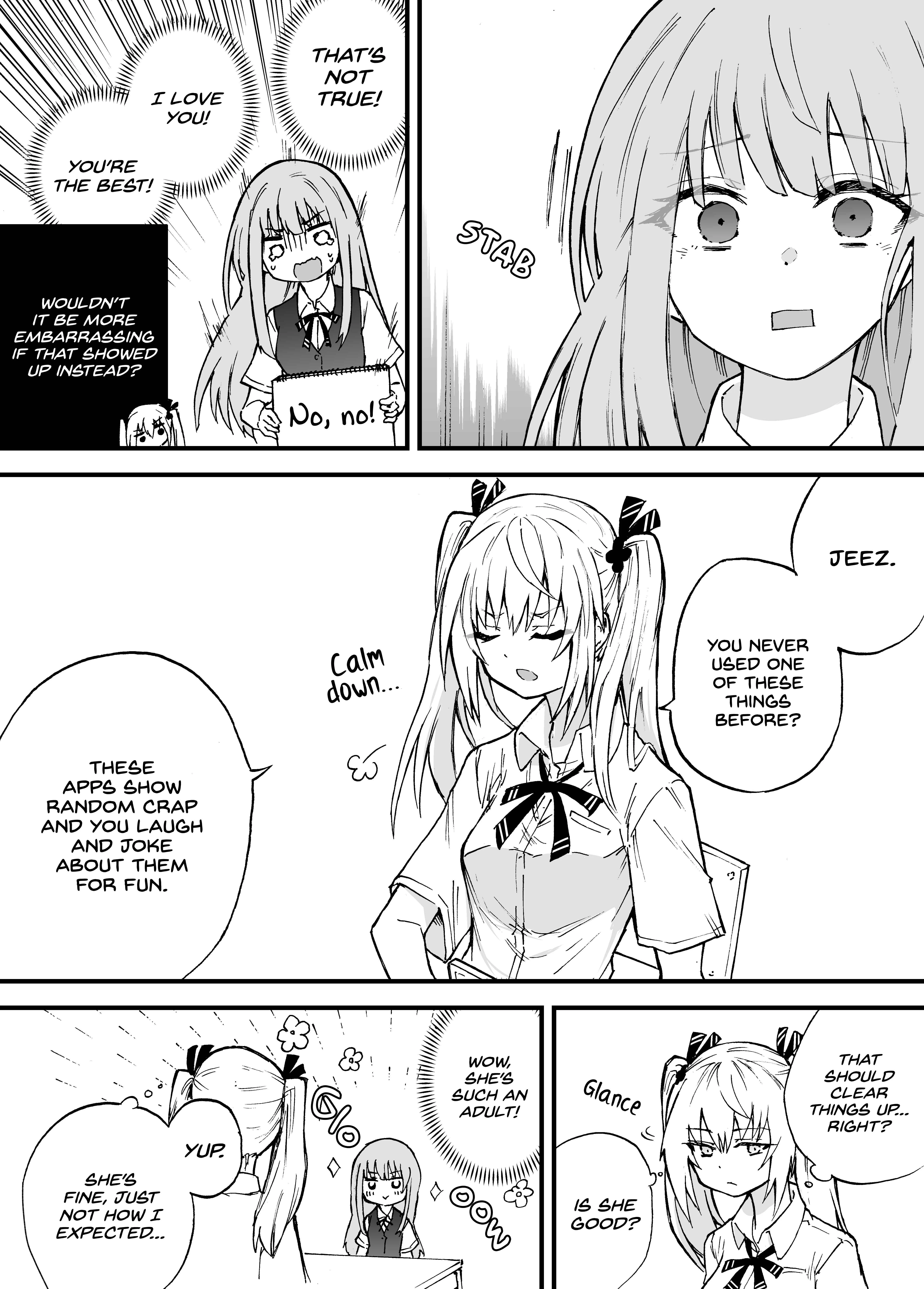The Mute Girl and Her New Friend (Webcomic) Chapter 4: Break Time - Page 3