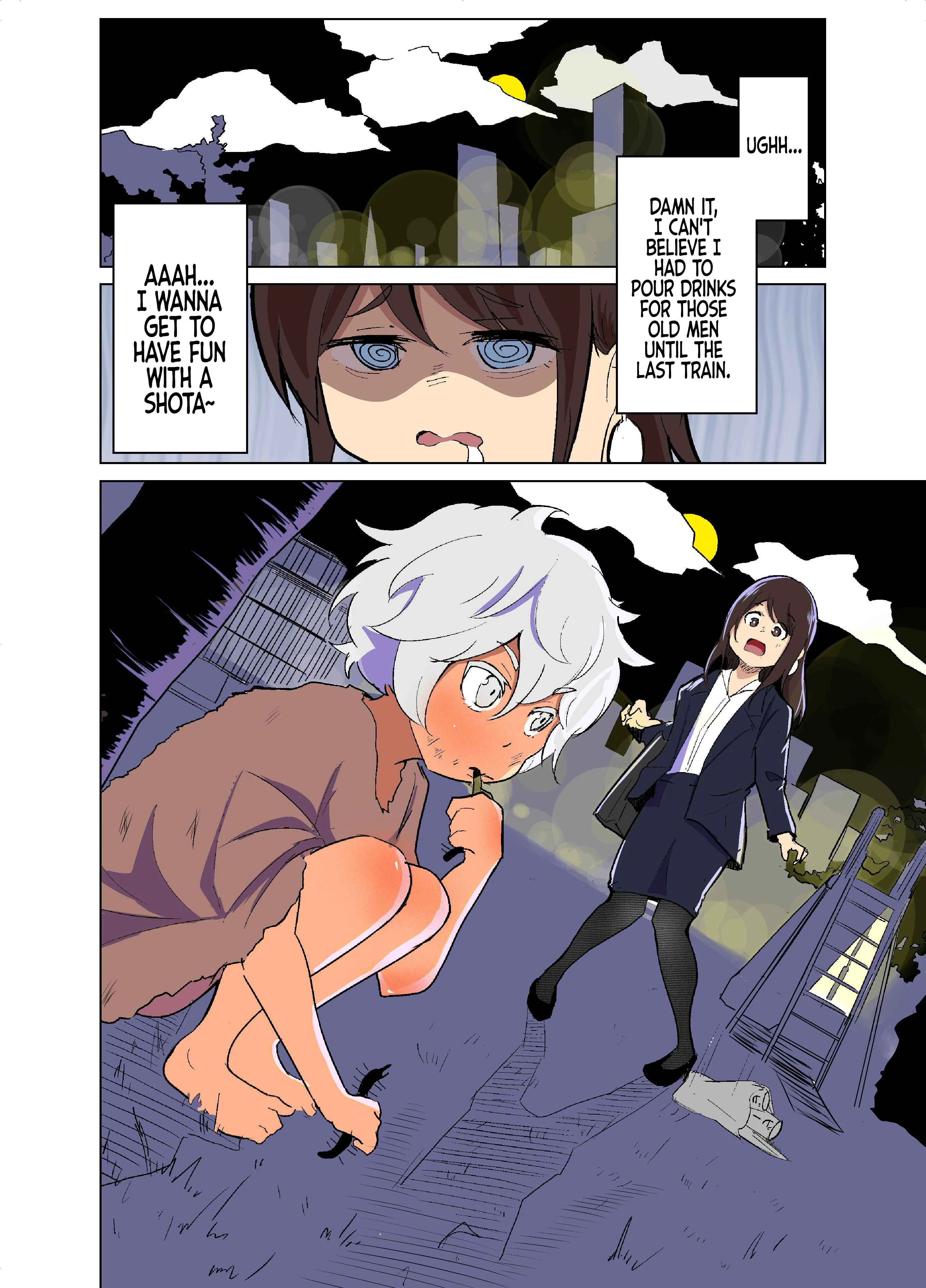 The Office-Lady Who Took in a Wild Shota Chapter 1 - Page 1