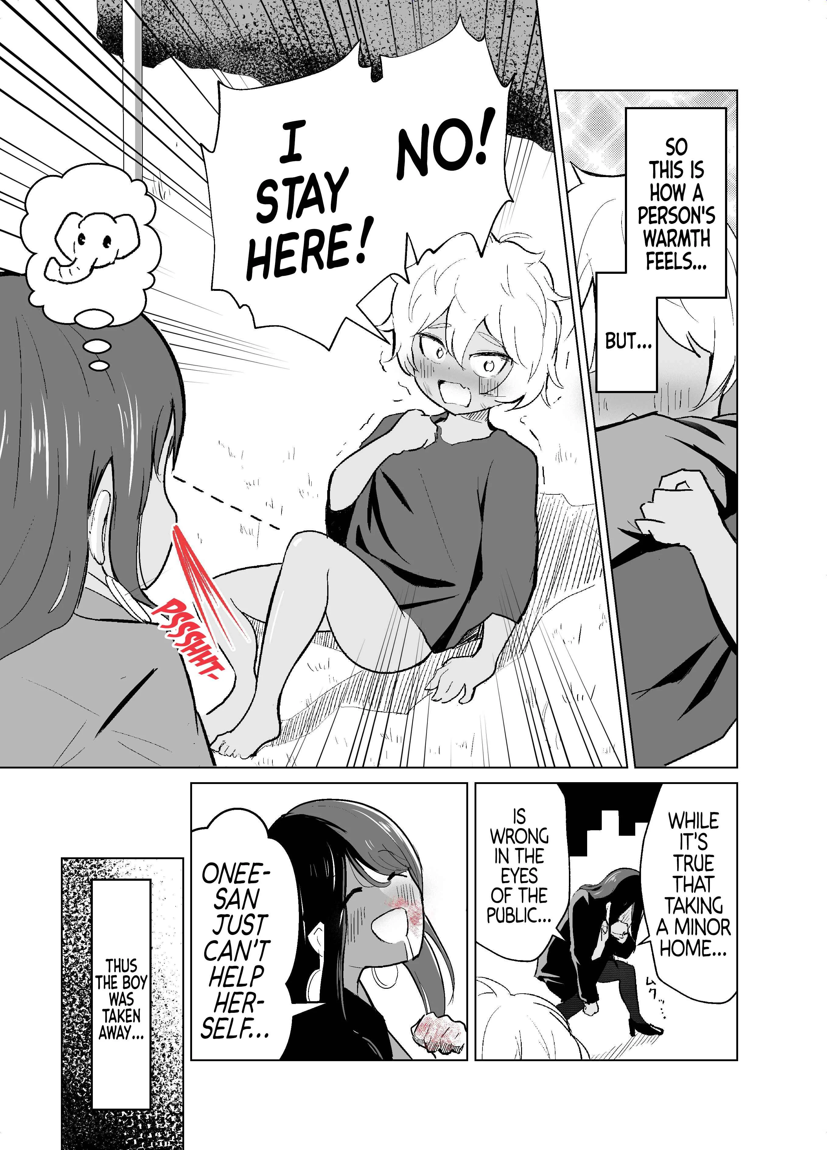 The Office-Lady Who Took in a Wild Shota Chapter 1 - Page 4