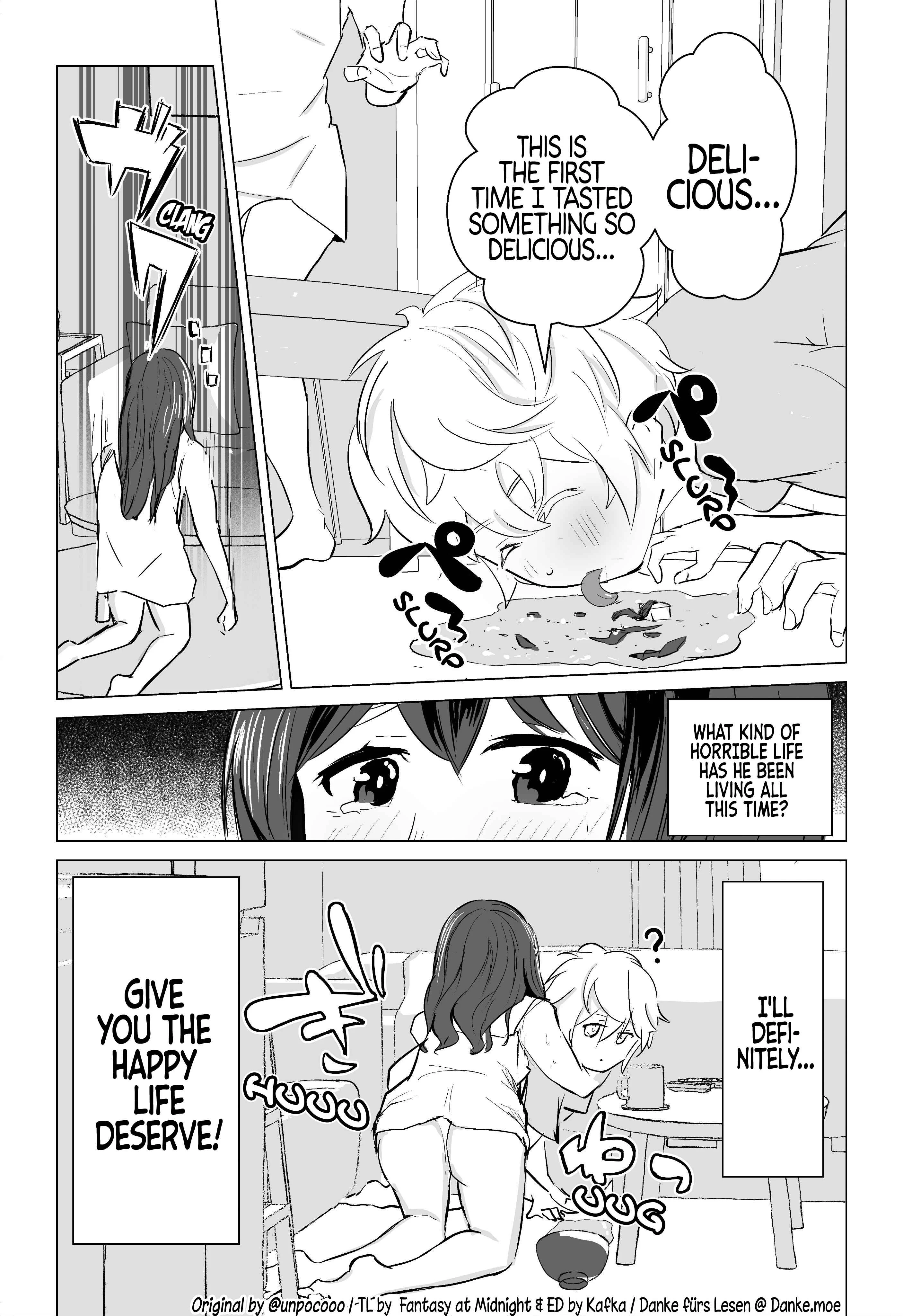 The Office-Lady Who Took in a Wild Shota Chapter 2 - Page 4