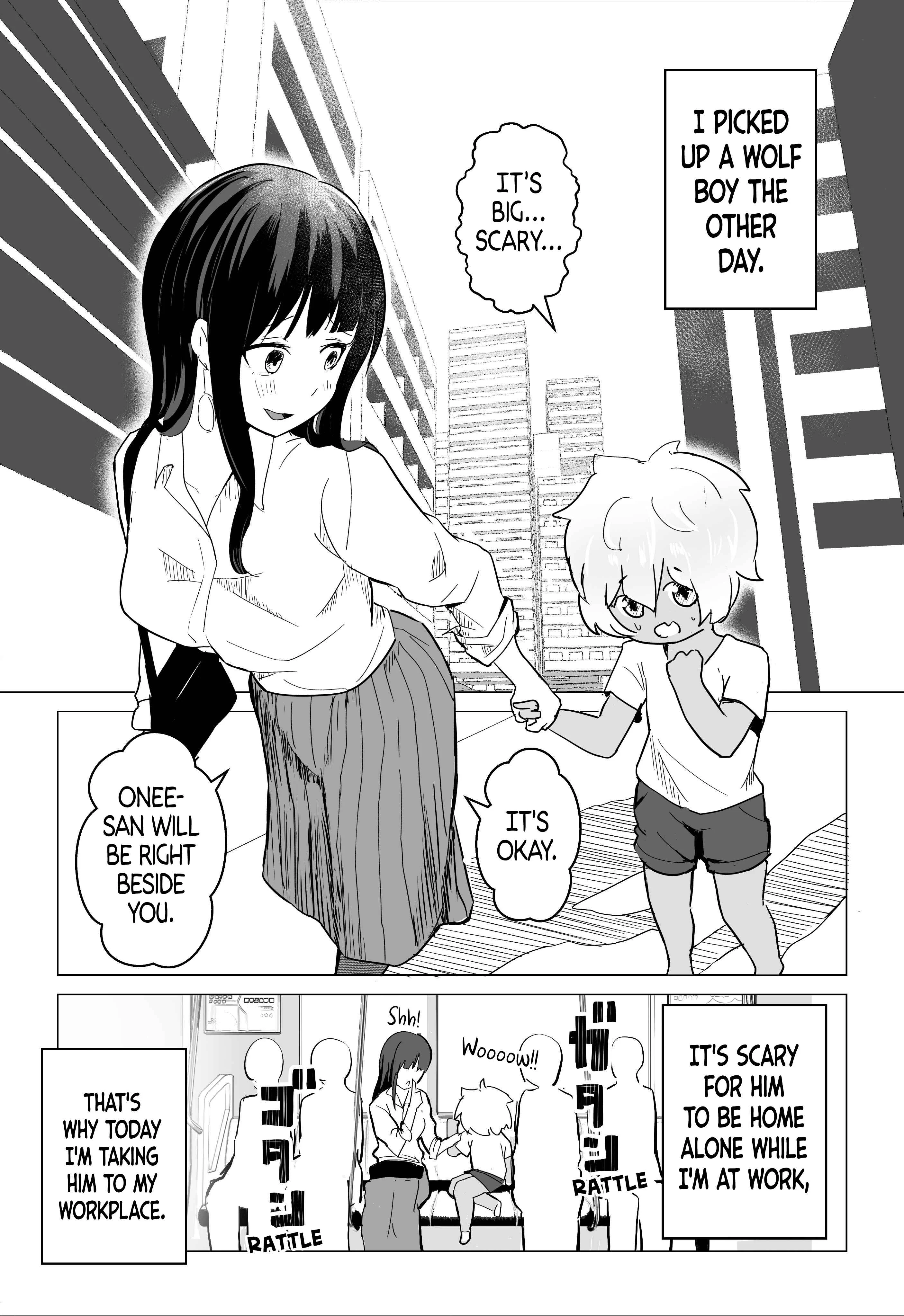 The Office-Lady Who Took in a Wild Shota Chapter 5 - Page 1