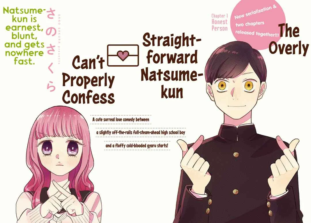 The Overly Straightforward Natsume-kun Can't Properly Confess Chapter 1: Honesty - Page 2