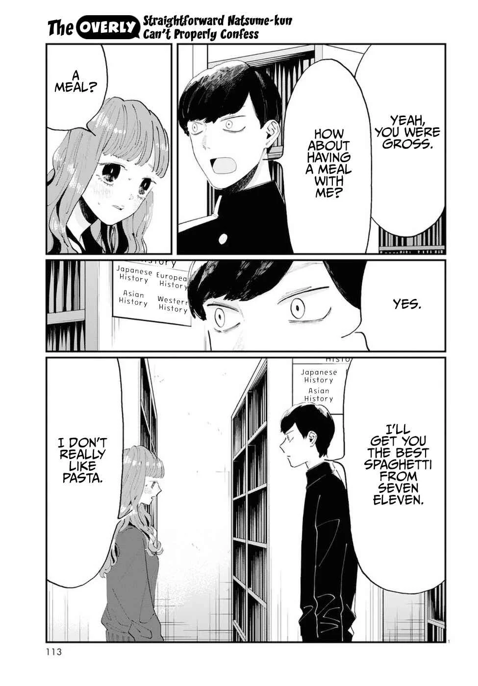 The Overly Straightforward Natsume-kun Can't Properly Confess Chapter 1: Honesty - Page 4