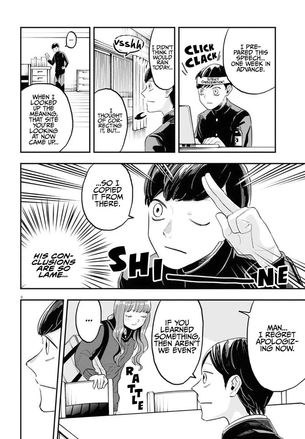 The Overly Straightforward Natsume-kun Can't Properly Confess Chapter 2: Essence - Page 8