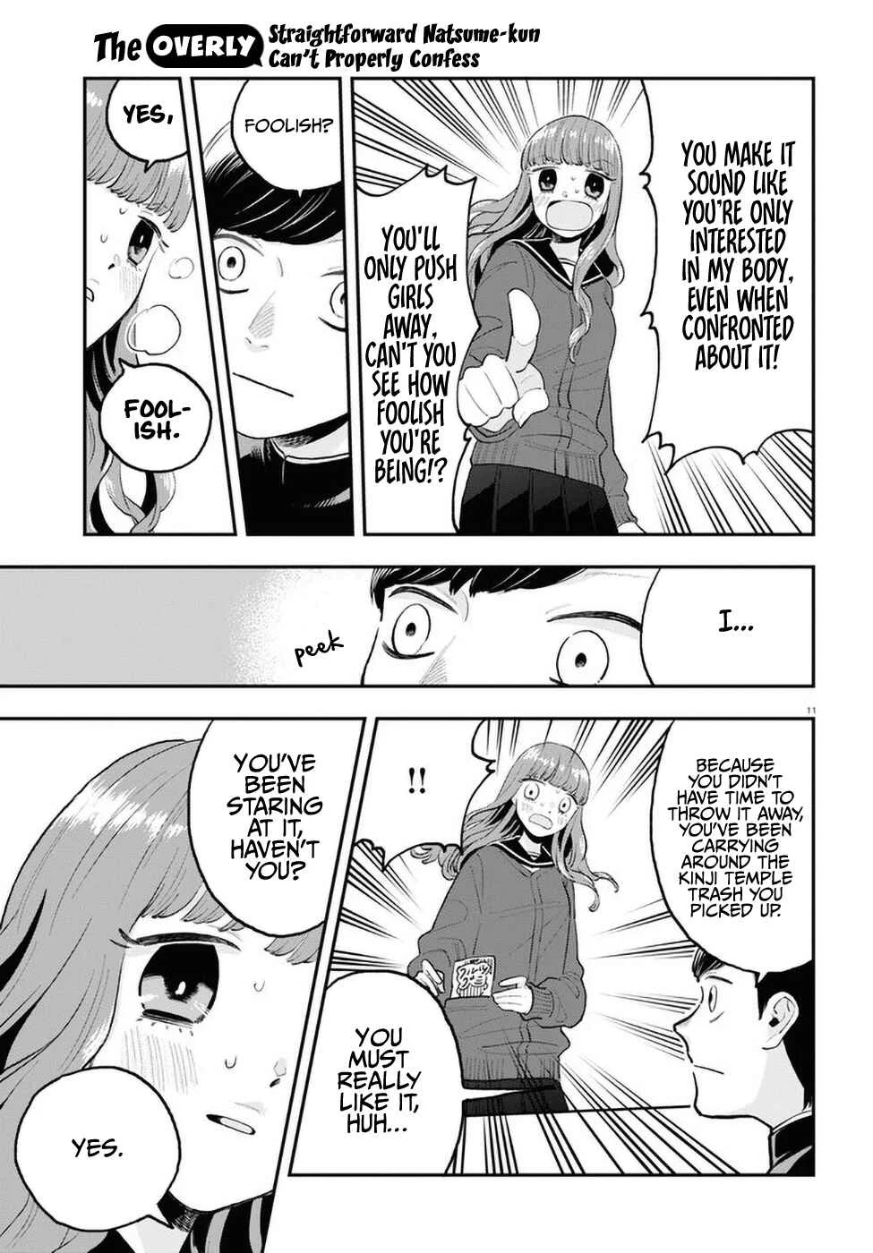 The Overly Straightforward Natsume-kun Can't Properly Confess Chapter 2: Essence - Page 11
